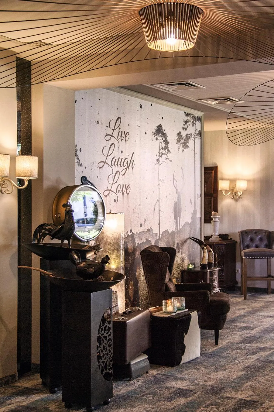 Lobby or reception in Grand Hotel Monopole