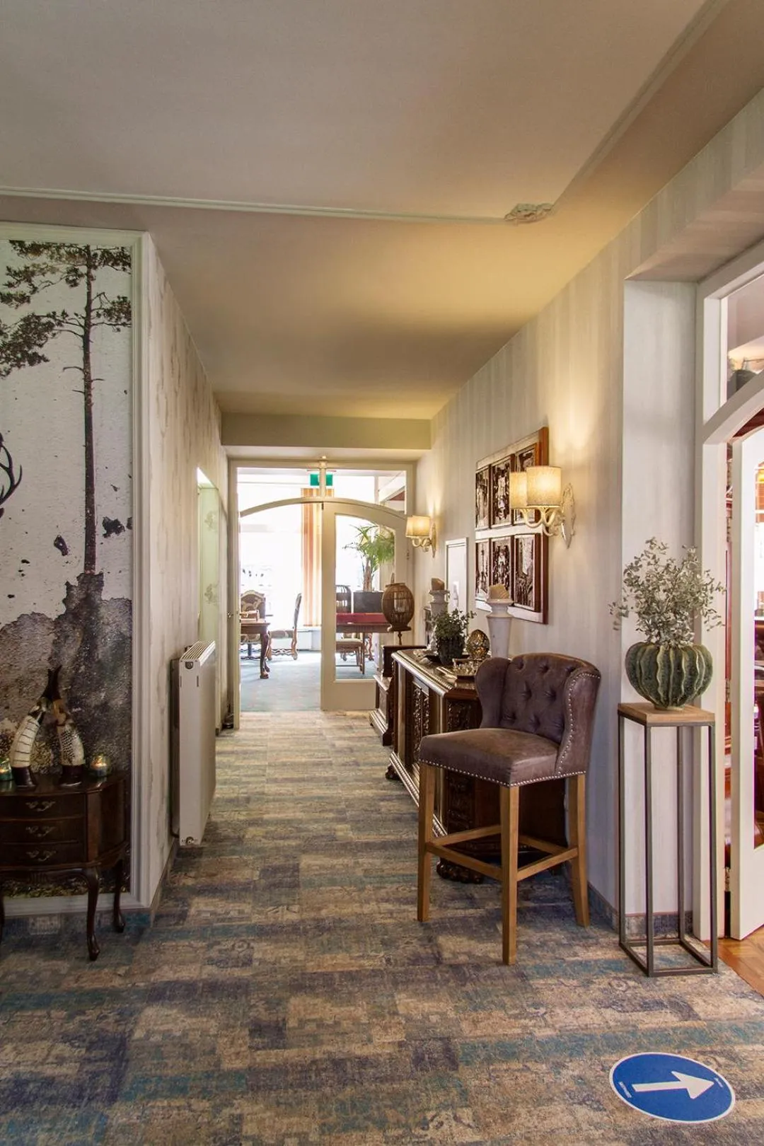 Lobby or reception in Grand Hotel Monopole