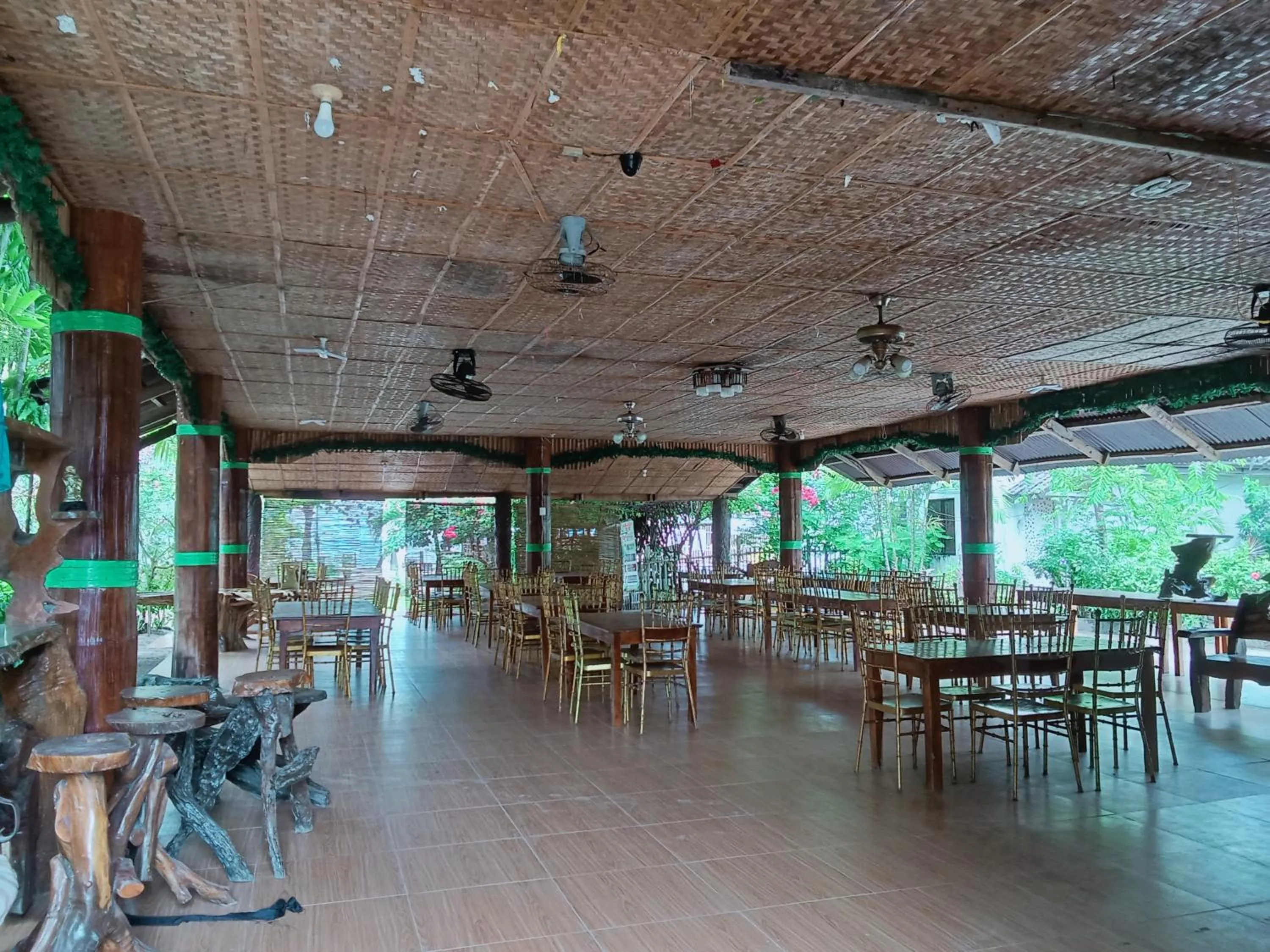 Dining area in Palm Garden Resort