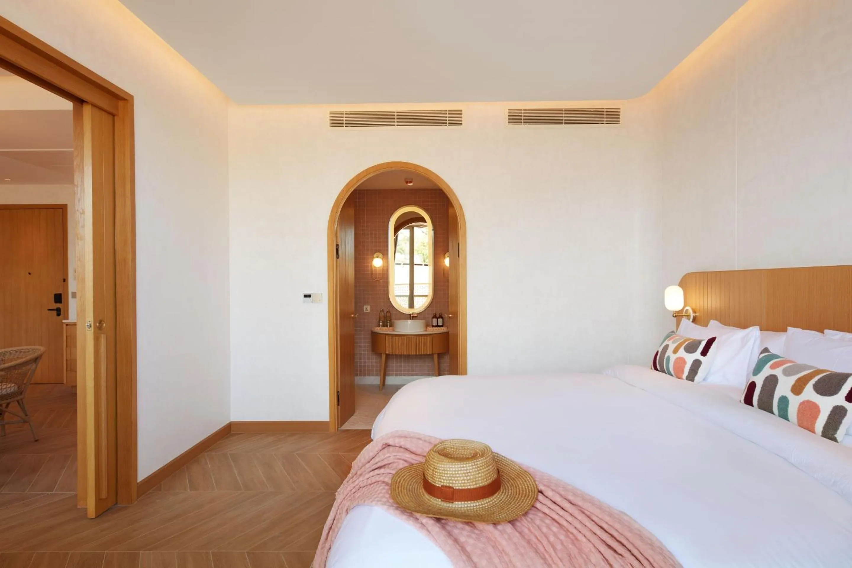 Bed in Marasca Samui - Small Luxury Hotels of the World