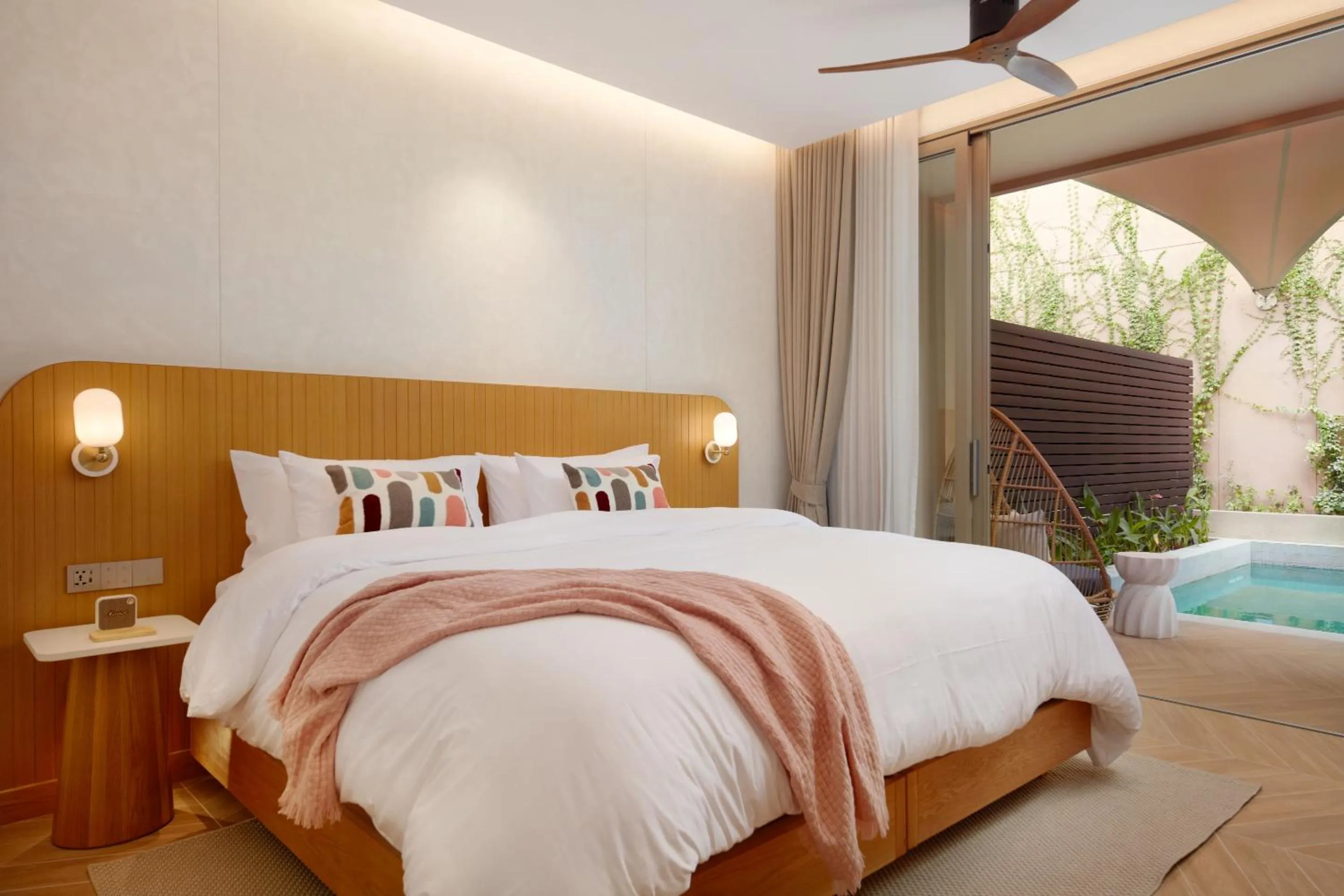 Bed in Marasca Samui - Small Luxury Hotels of the World