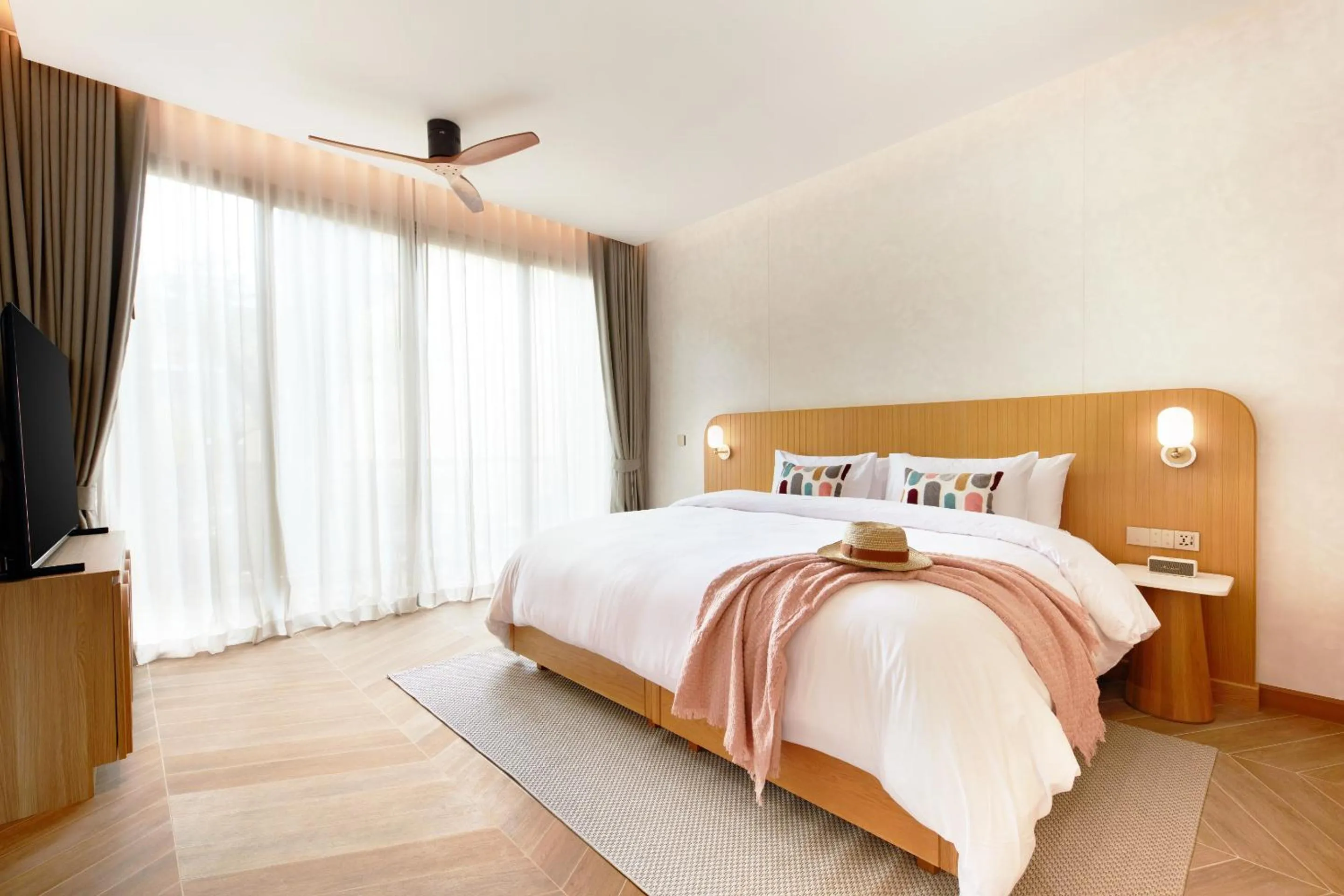 Bed in Marasca Samui - Small Luxury Hotels of the World