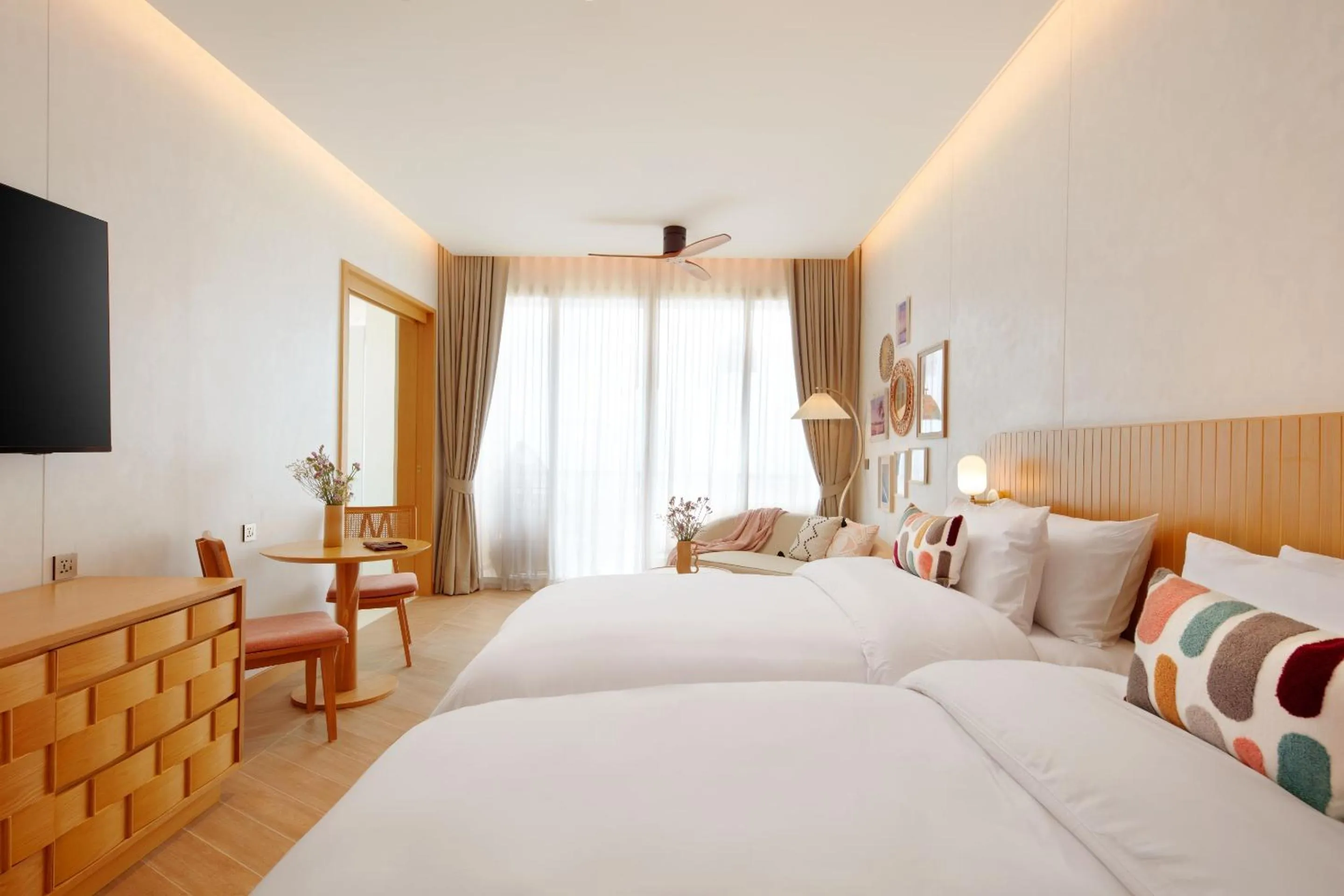 Bed in Marasca Samui - Small Luxury Hotels of the World