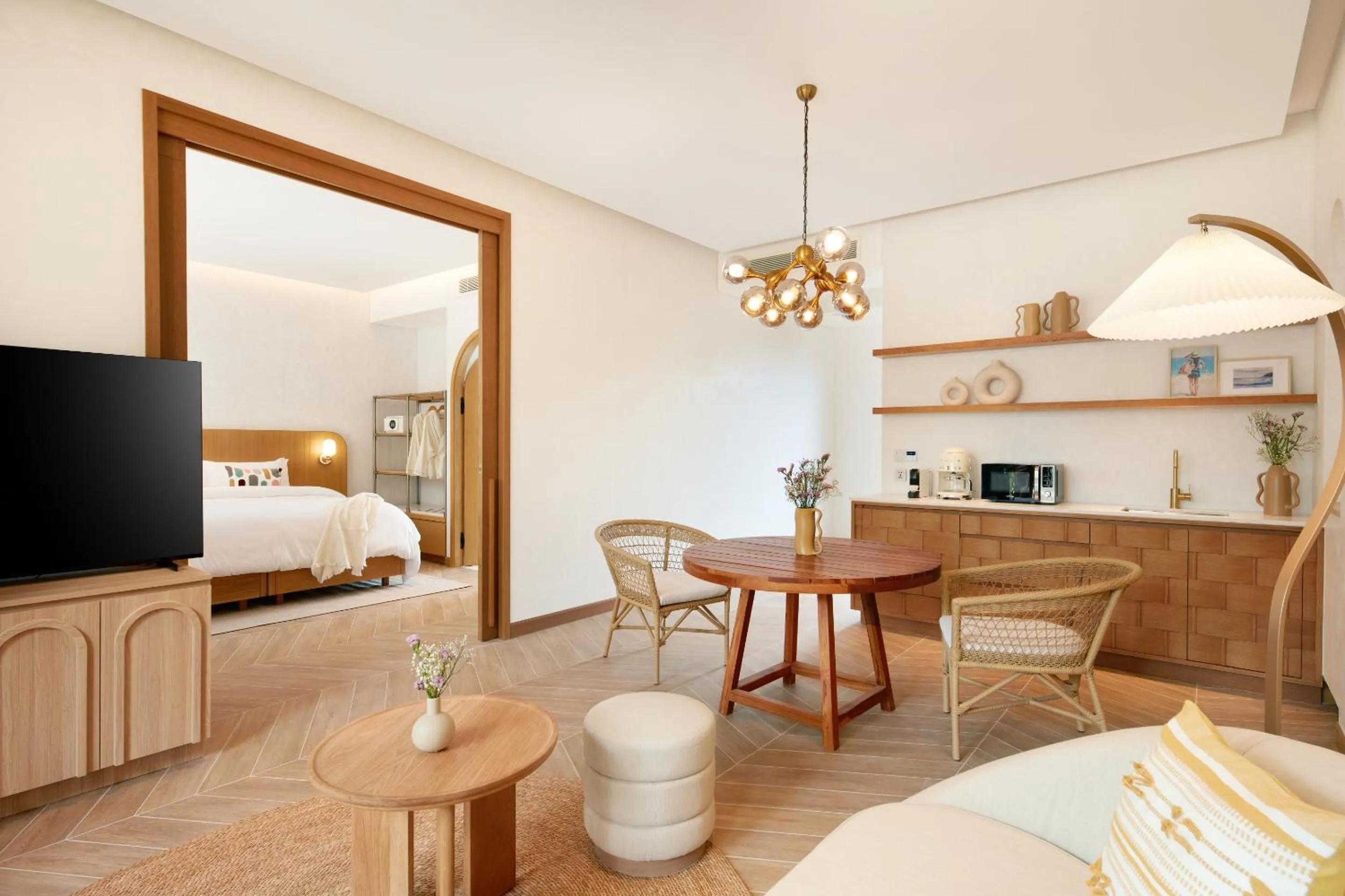 Bed in Marasca Samui - Small Luxury Hotels of the World