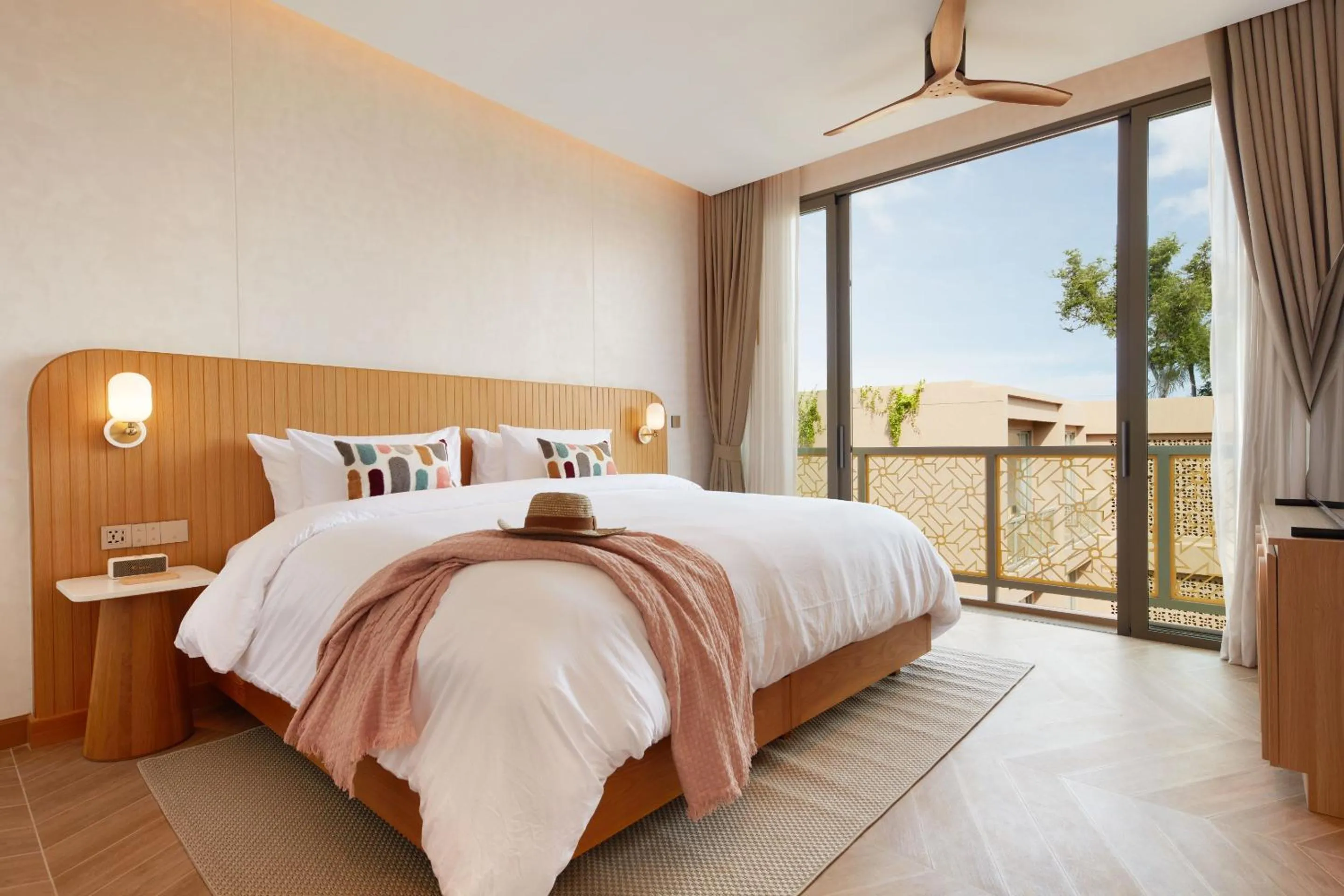 Bed in Marasca Samui - Small Luxury Hotels of the World