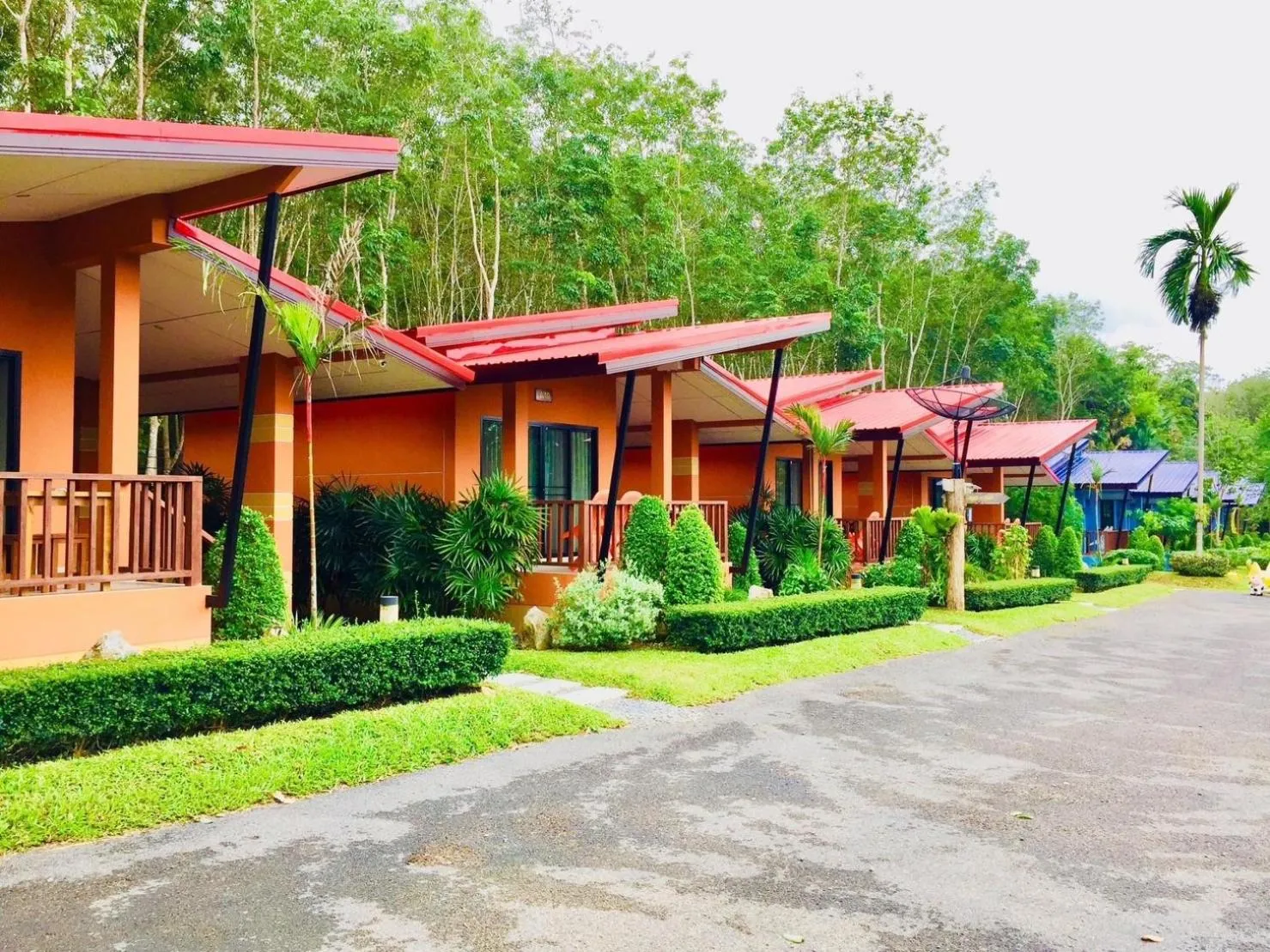 Property building in Infinite Resort and Cafe