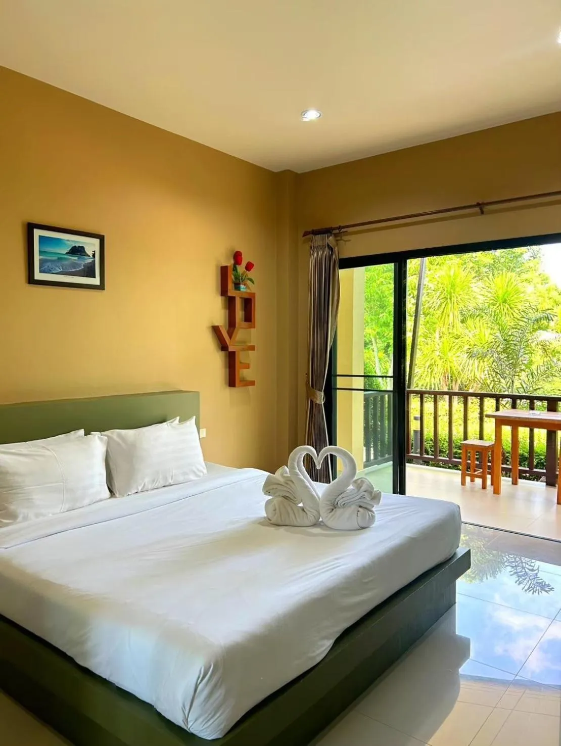 Bedroom, Bed in Infinite Resort and Cafe