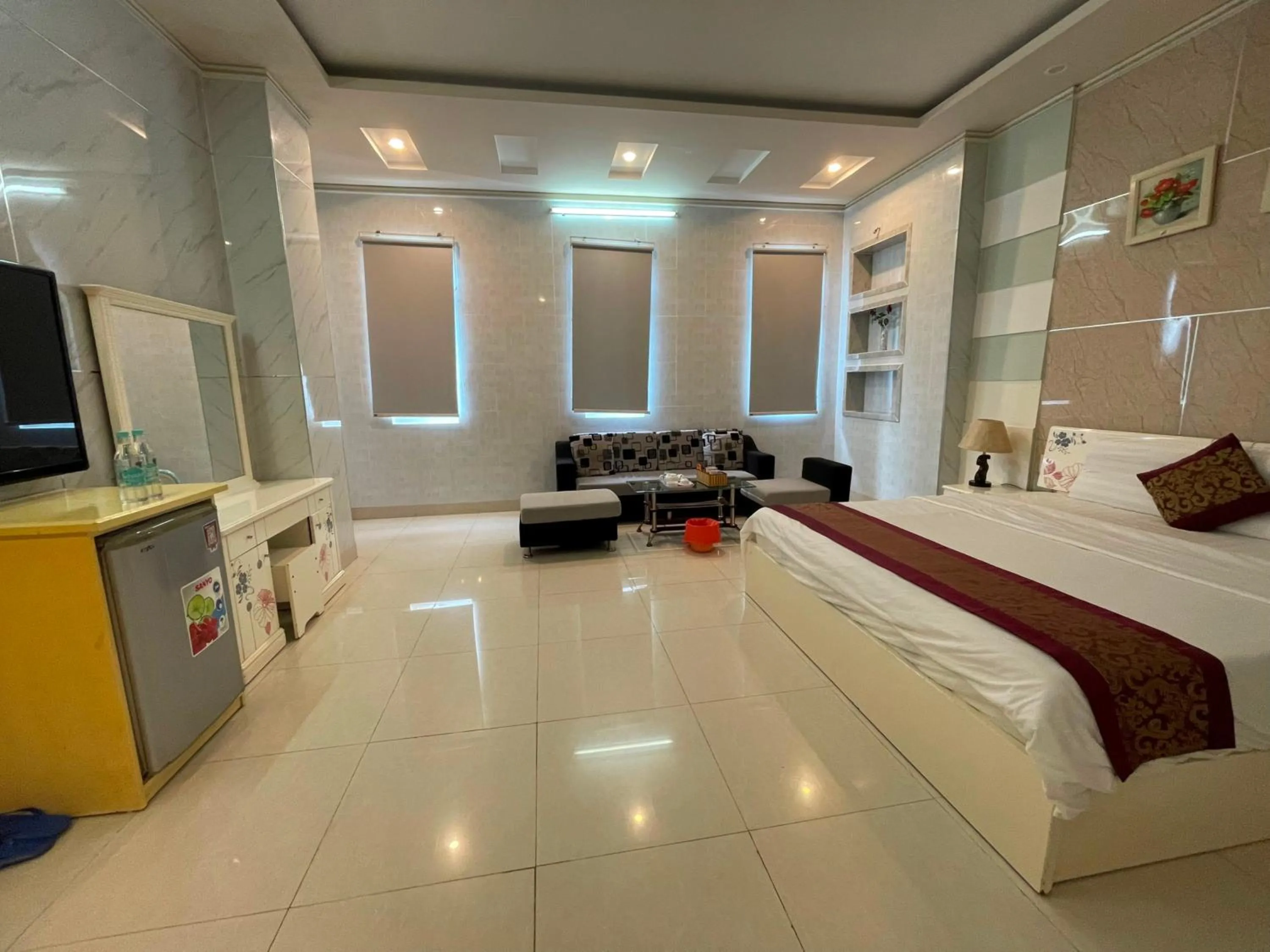 Bedroom, Bed in Hồng Nhung Hotel Kiên Giang