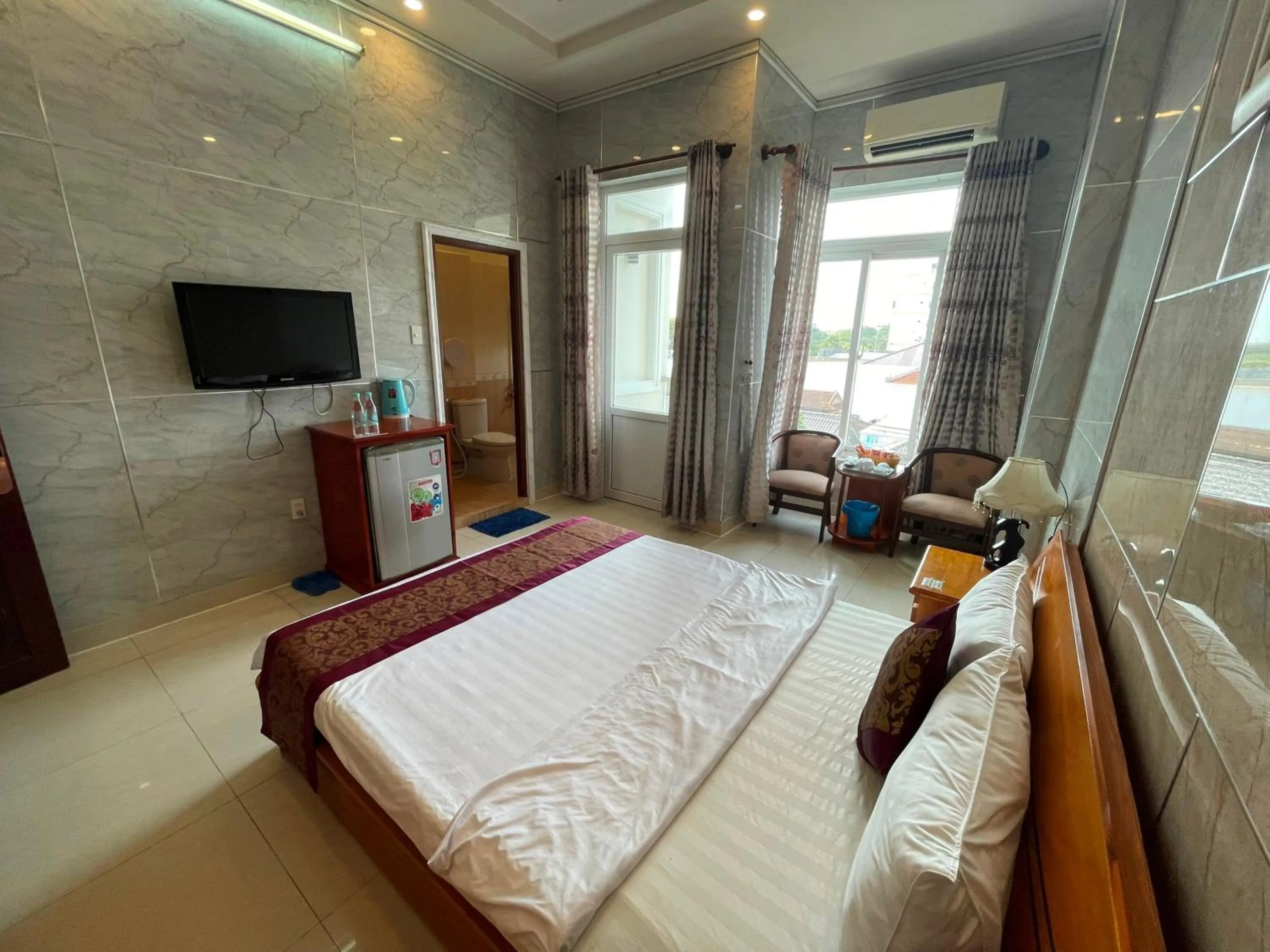 Bedroom, Bed in Hồng Nhung Hotel Kiên Giang