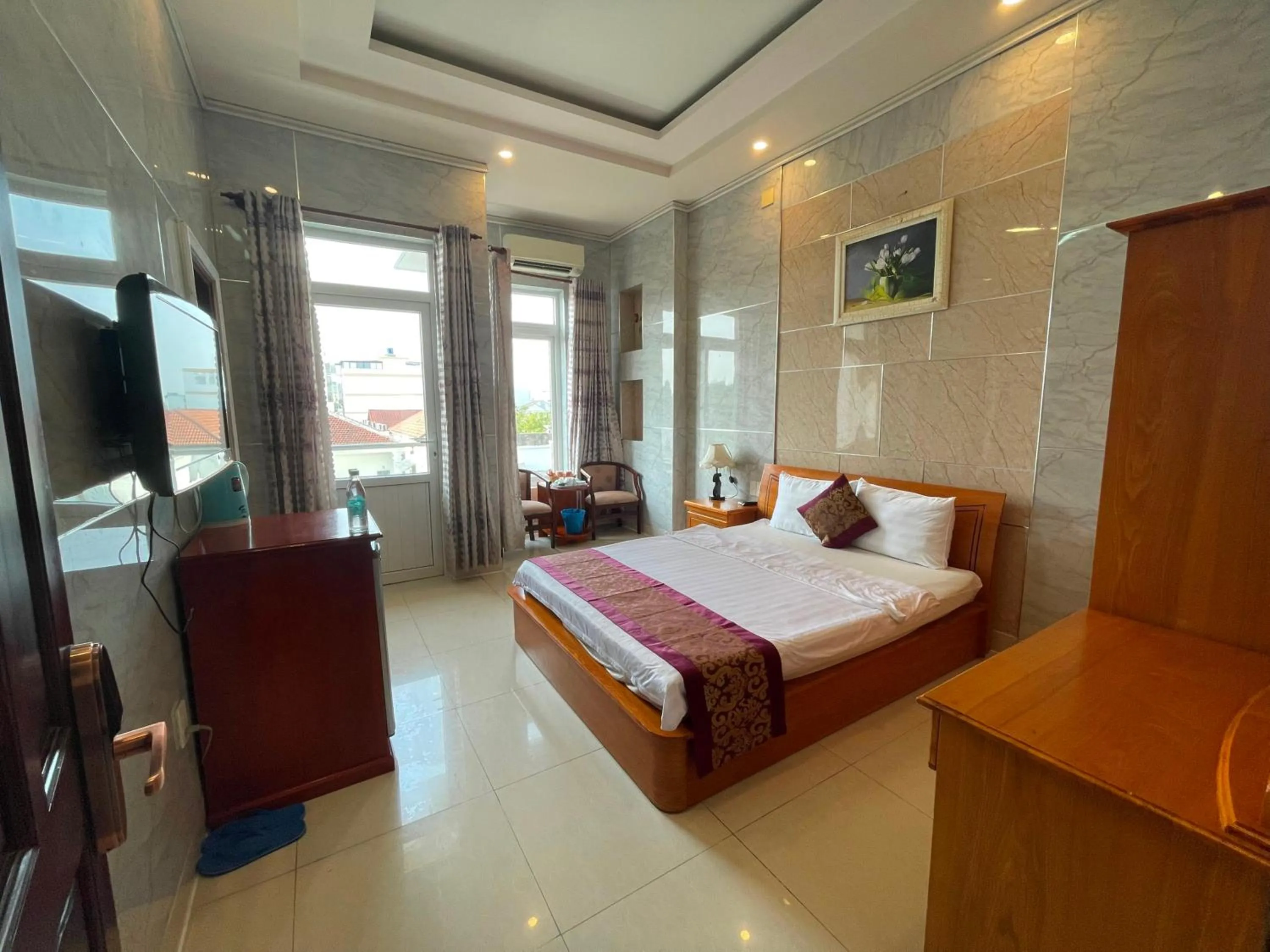 Bedroom, Bed in Hồng Nhung Hotel Kiên Giang