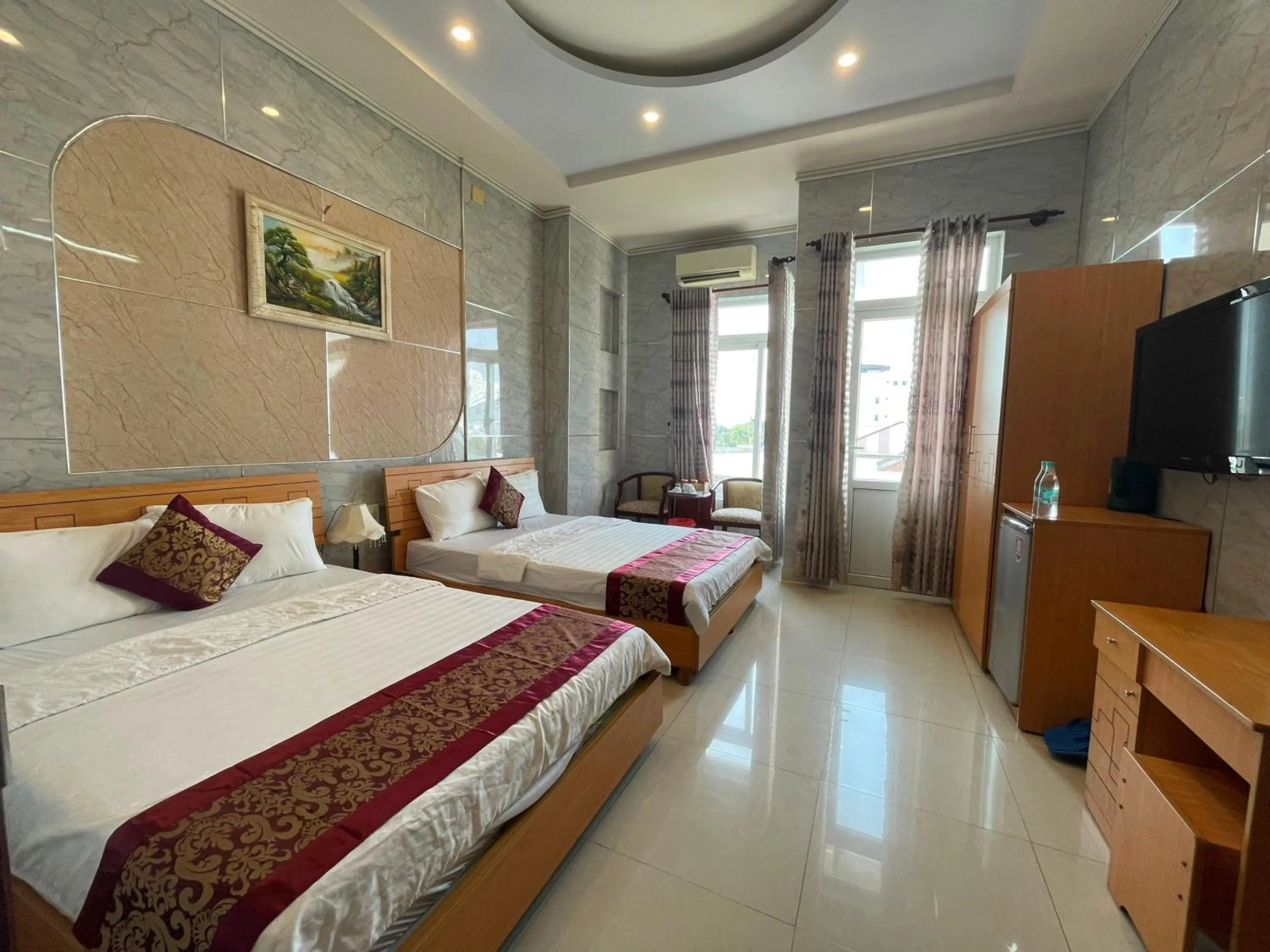 Bedroom, Bed in Hồng Nhung Hotel Kiên Giang