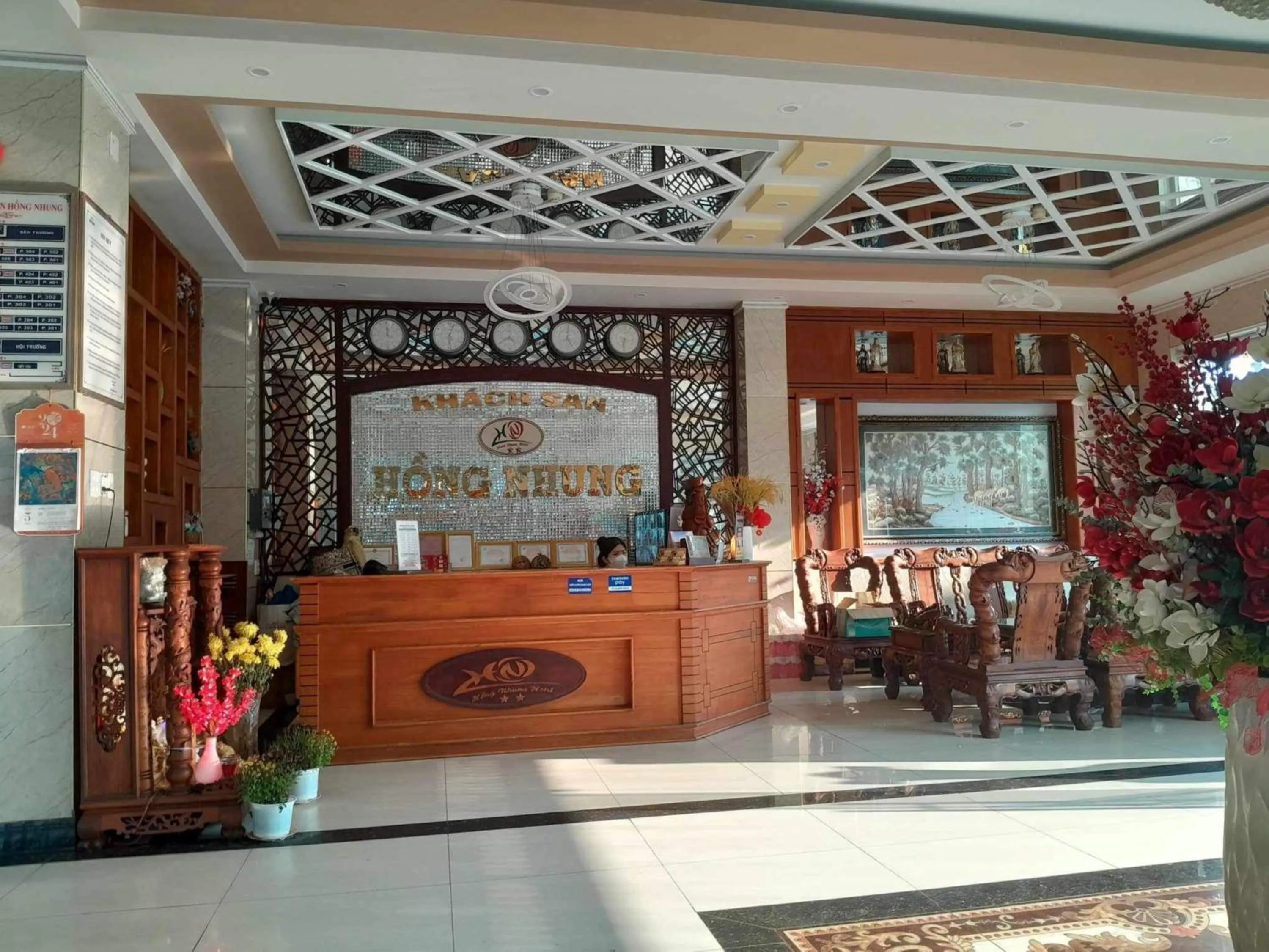 Logo/Certificate/Sign in Hồng Nhung Hotel Kiên Giang