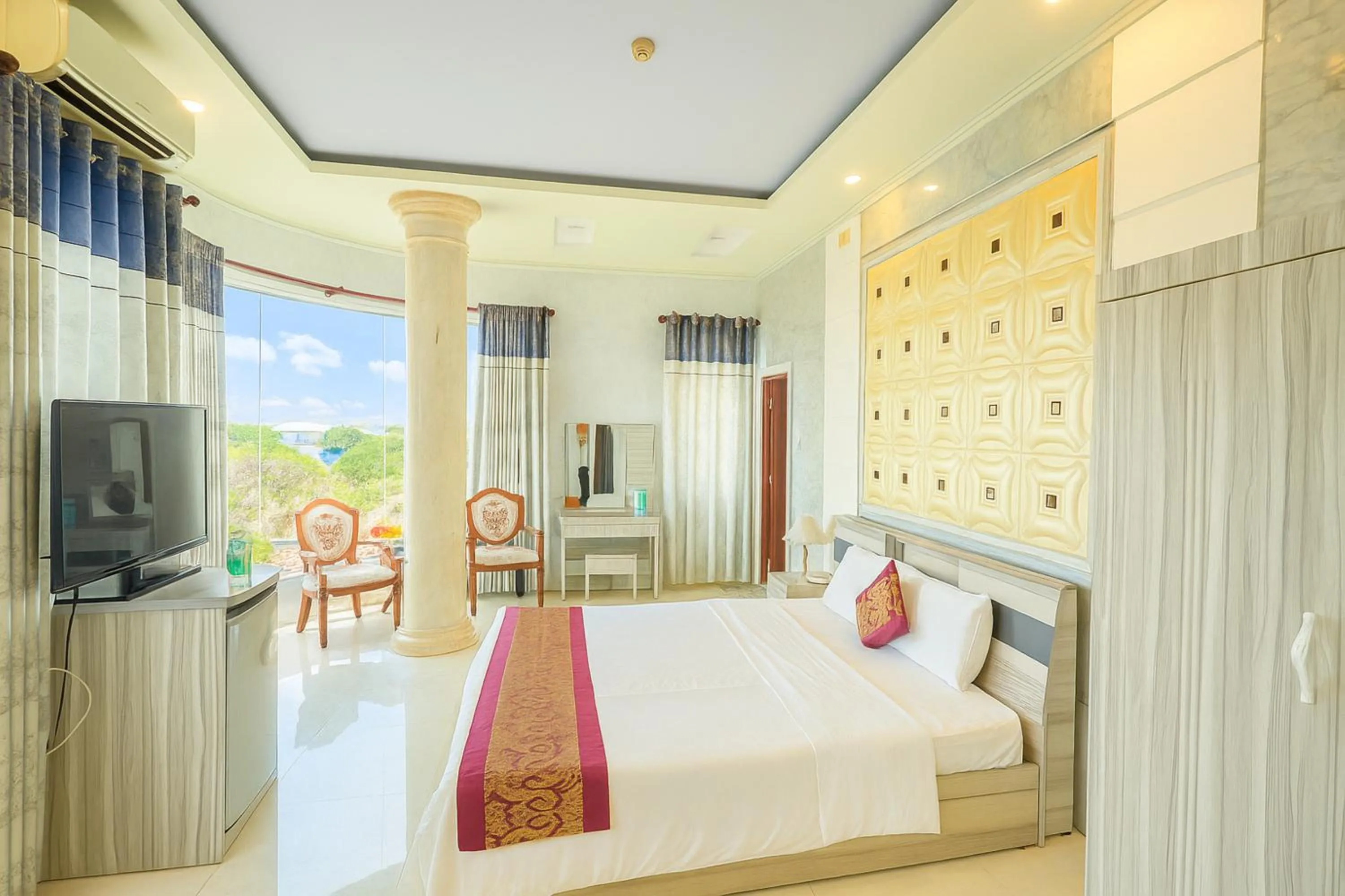 Bed in Hồng Nhung Hotel Kiên Giang