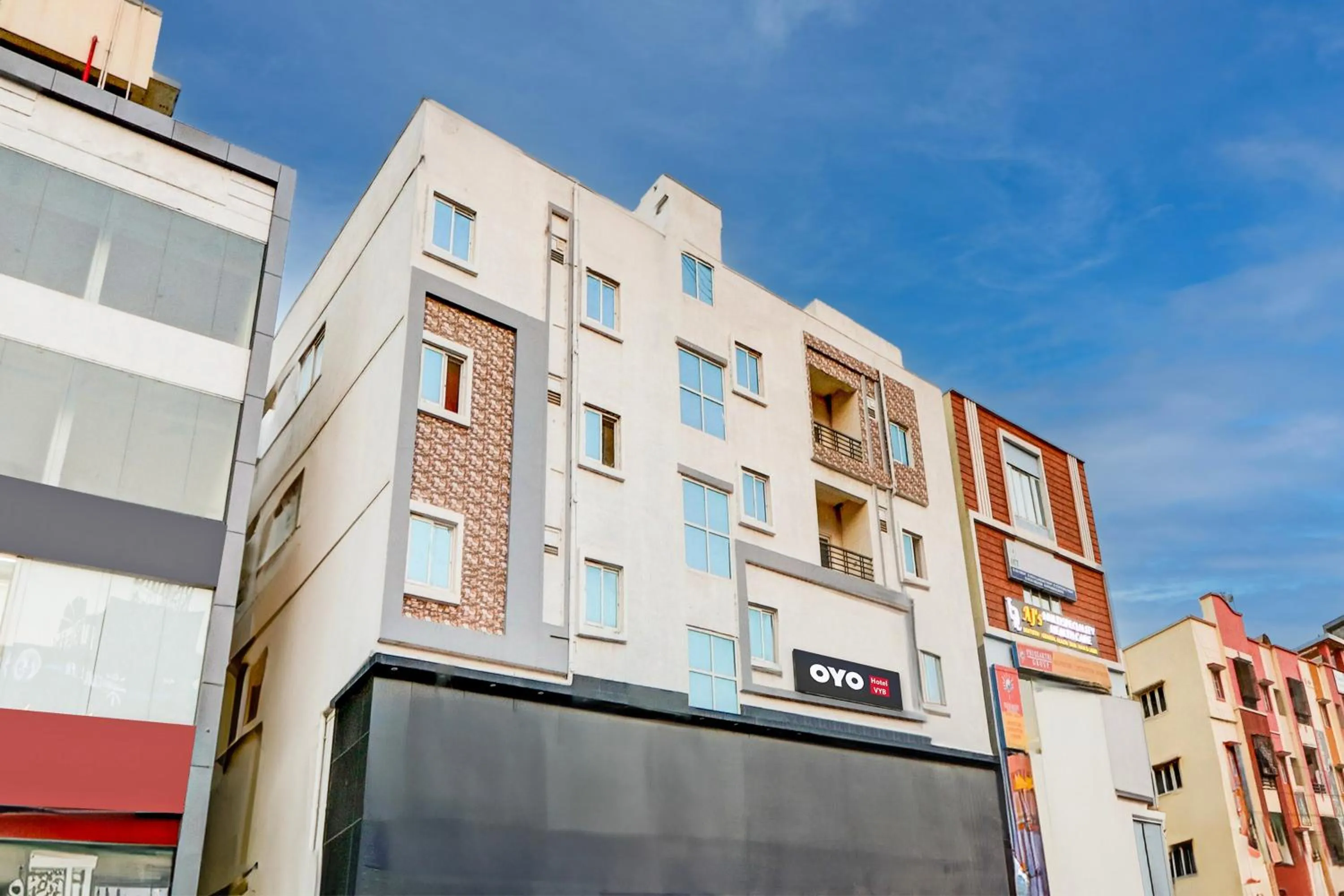 Facade/entrance in Hotel O Vyb Hotels