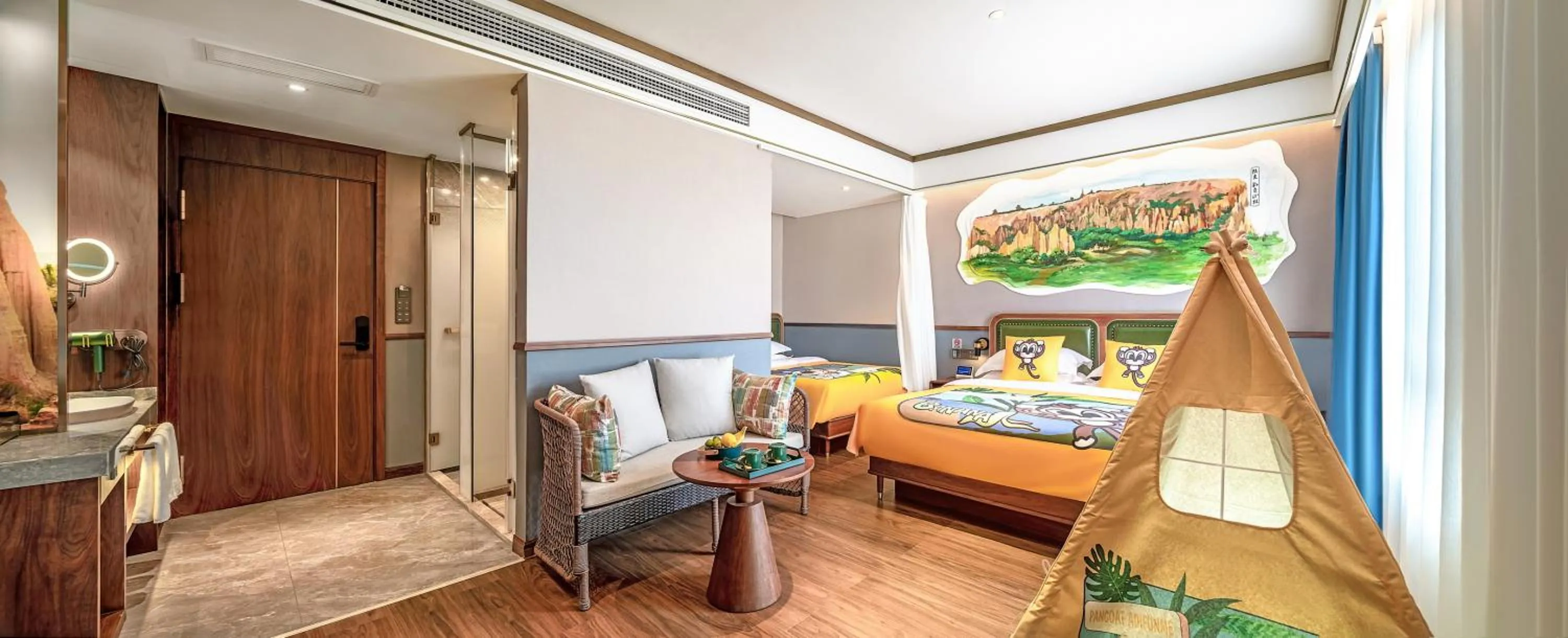 Bed in Nostalgia S Hotel Kunming Old Street