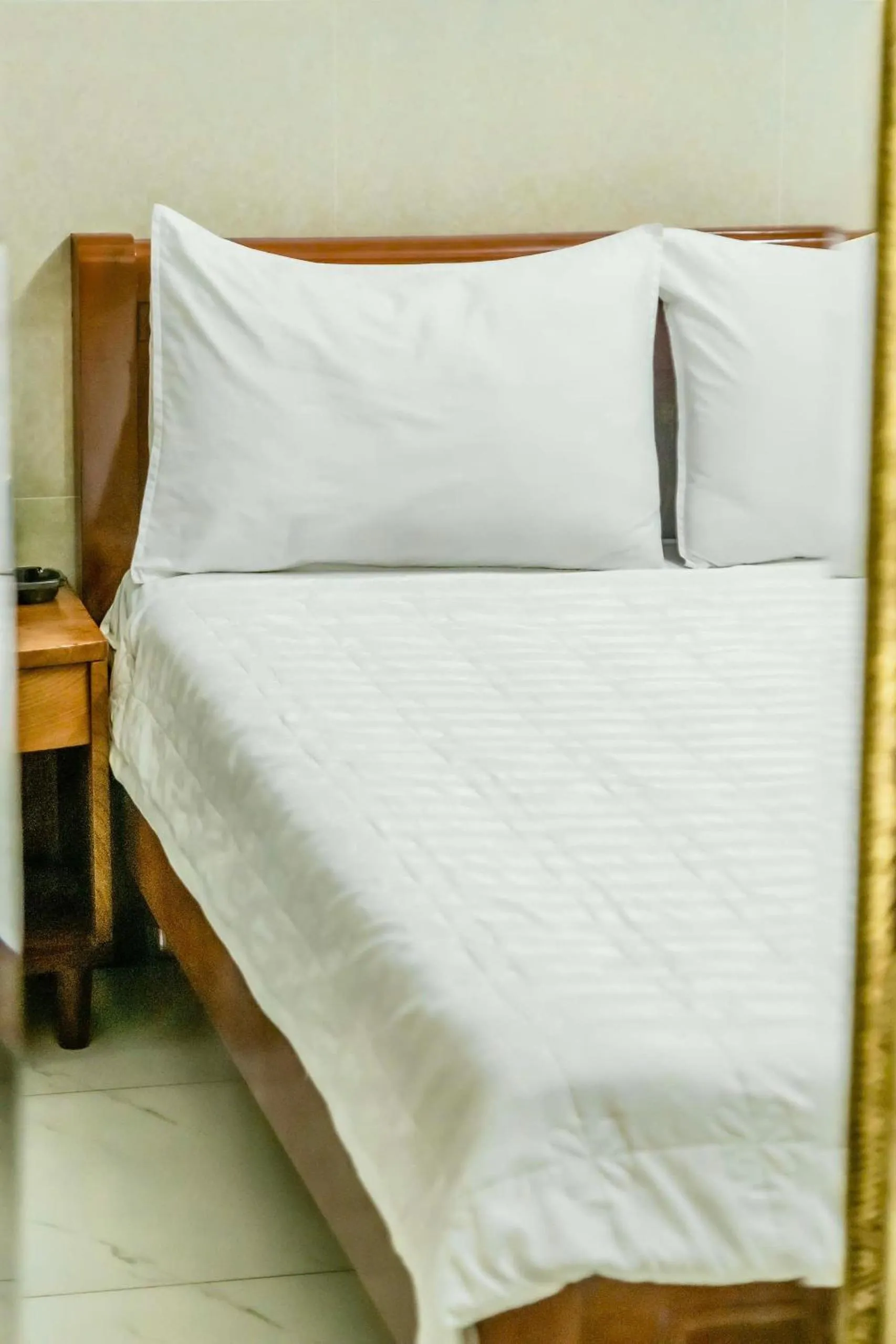 Bed in THANH NGỌC HOTEL
