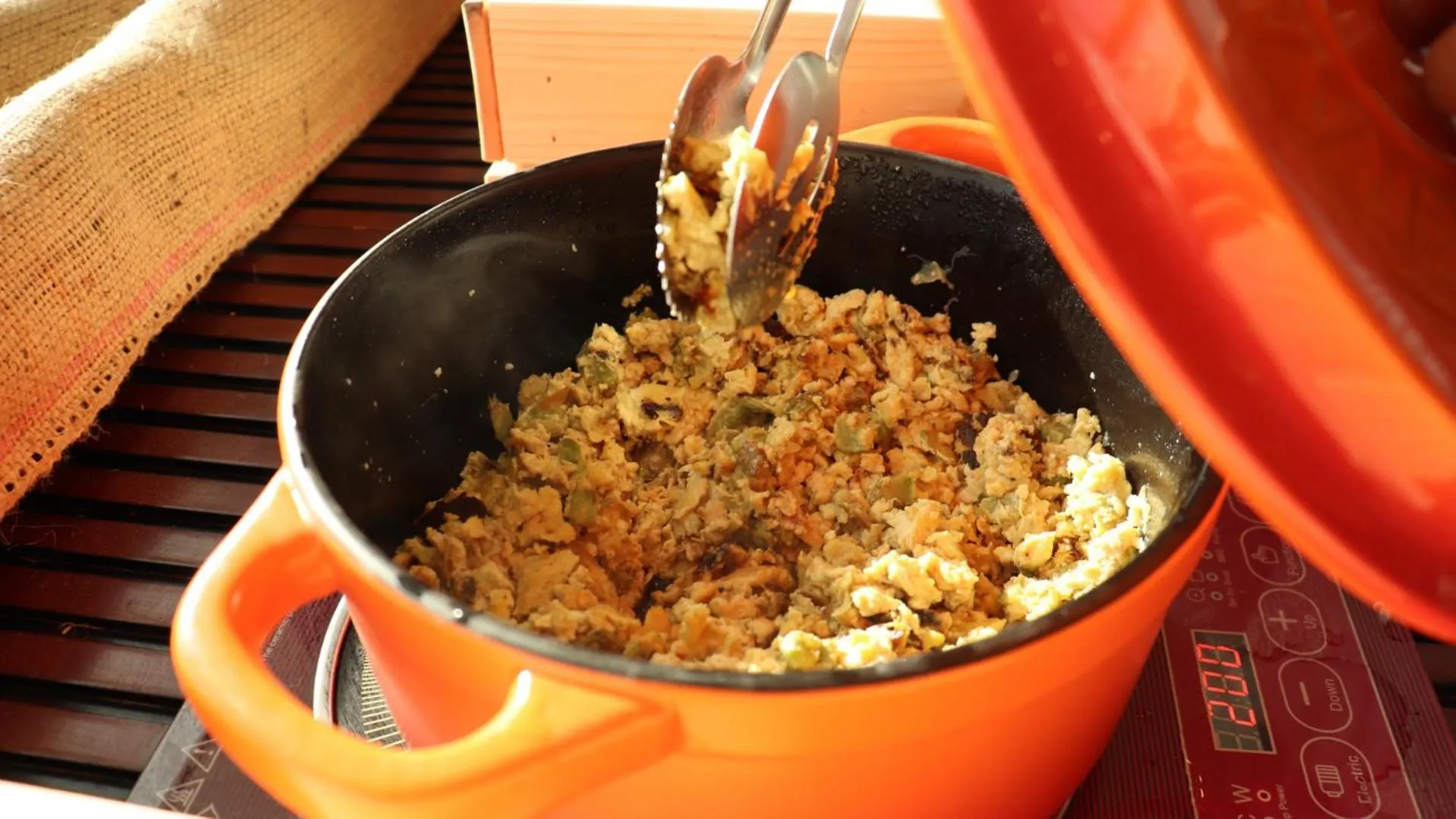 Restaurant/places to eat in Sandy palace Hotel