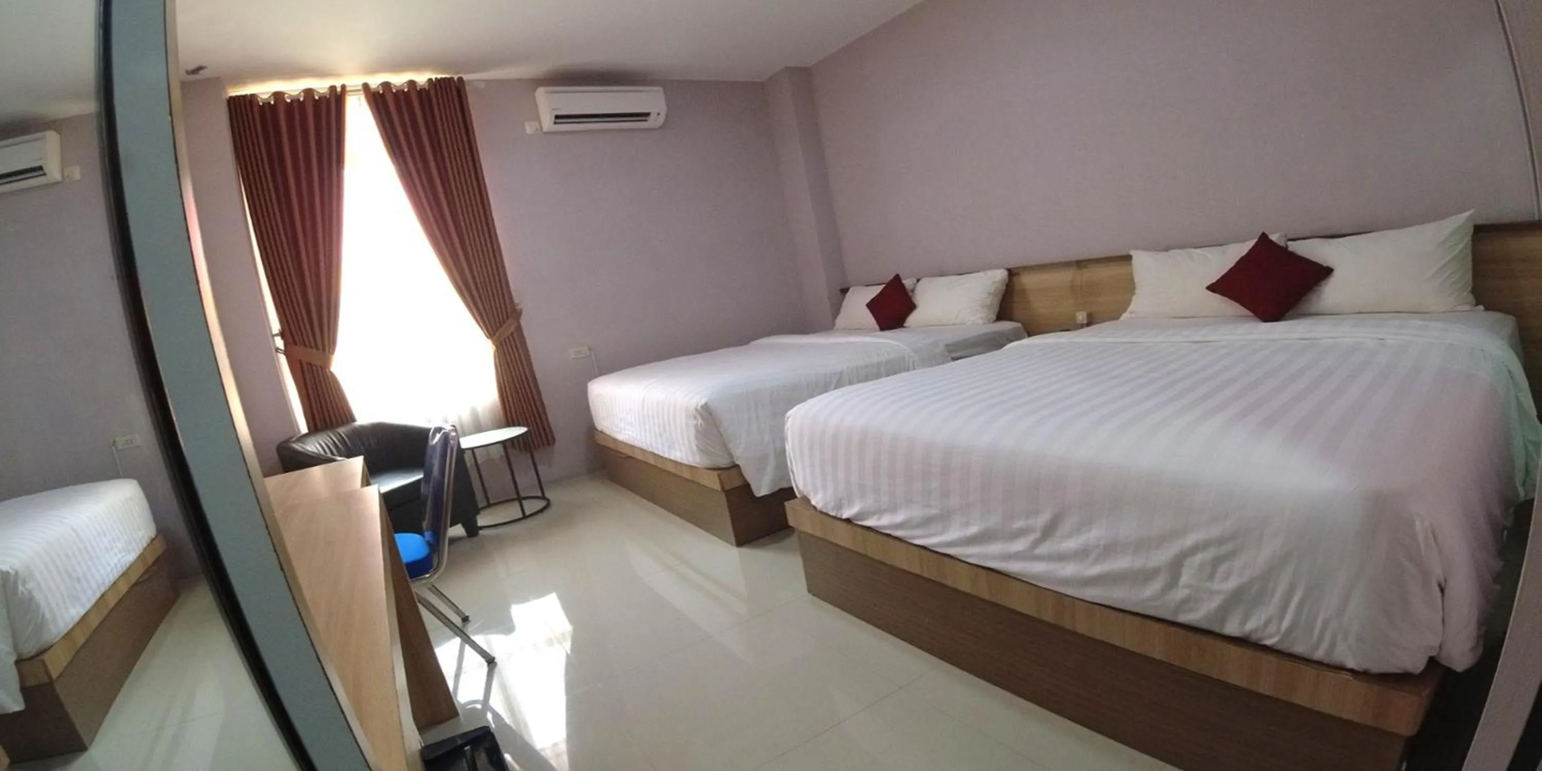 Bed in Great Cokro Edotel Lampung