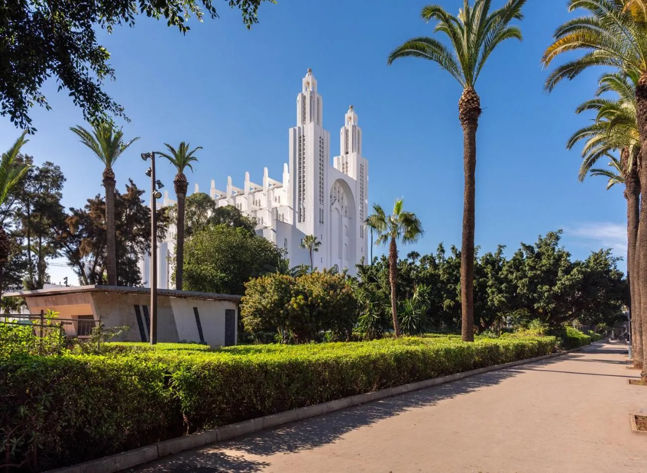 Garden in Radisson Hotel Casablanca Gauthier La Citadelle
