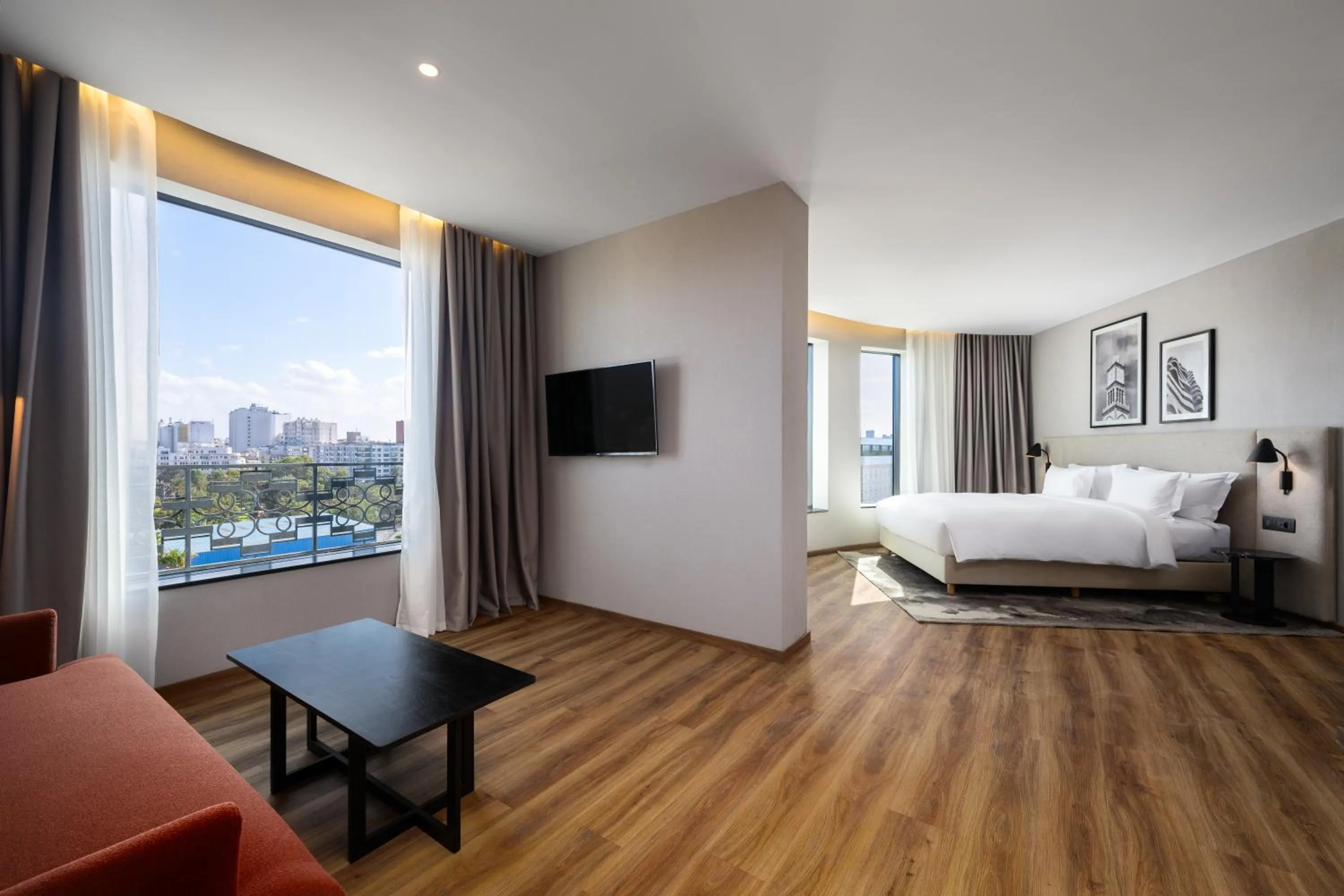 Bed in Radisson Hotel Casablanca Gauthier La Citadelle