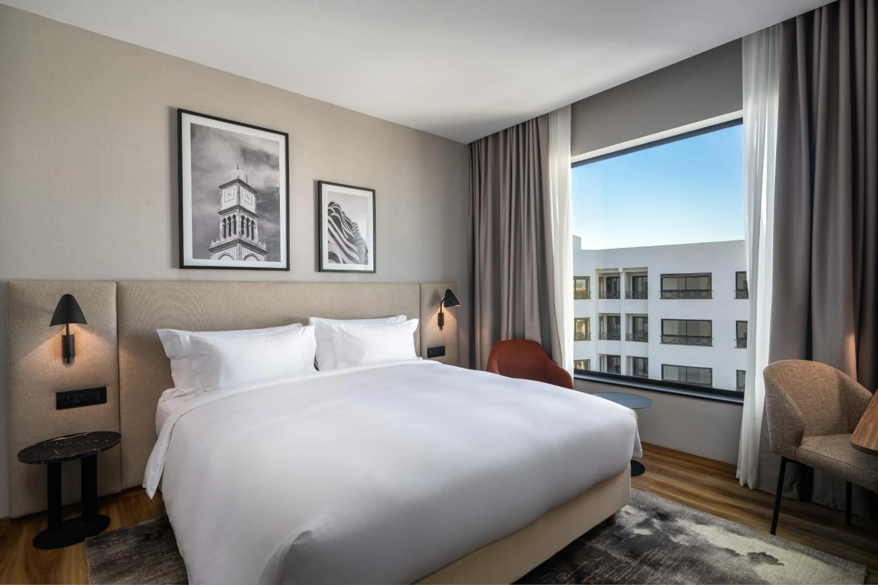 Bed in Radisson Hotel Casablanca Gauthier La Citadelle