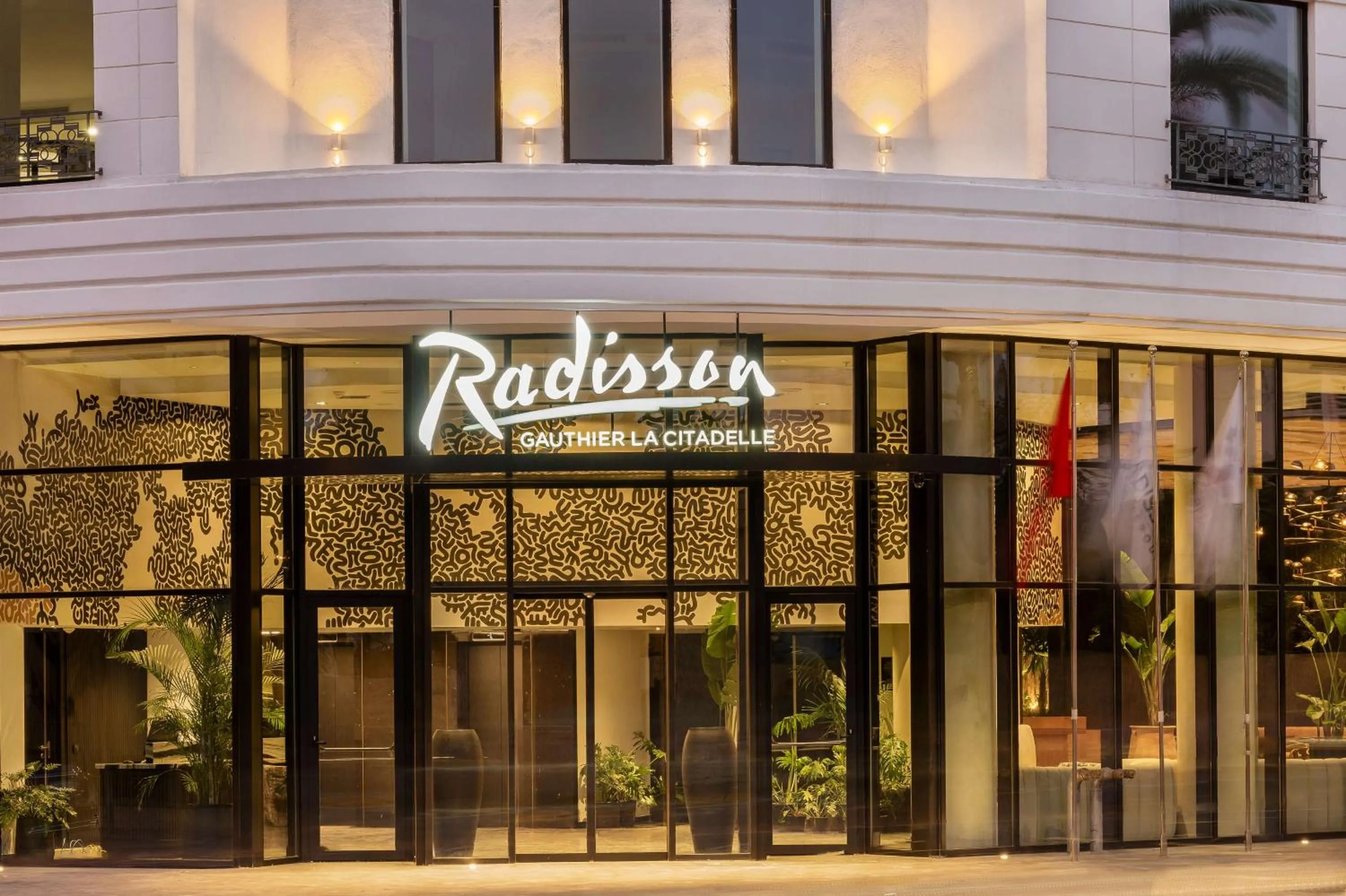 Property building in Radisson Hotel Casablanca Gauthier La Citadelle