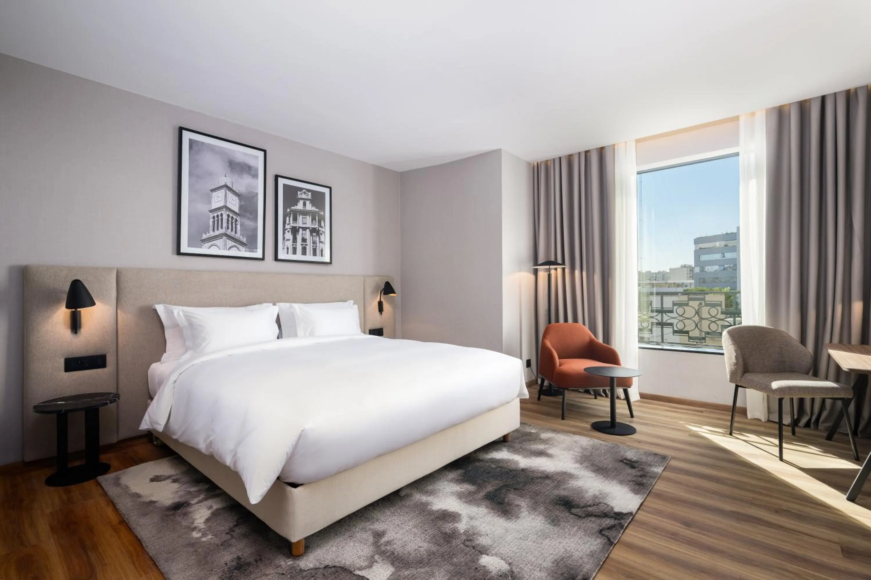 Bed in Radisson Hotel Casablanca Gauthier La Citadelle