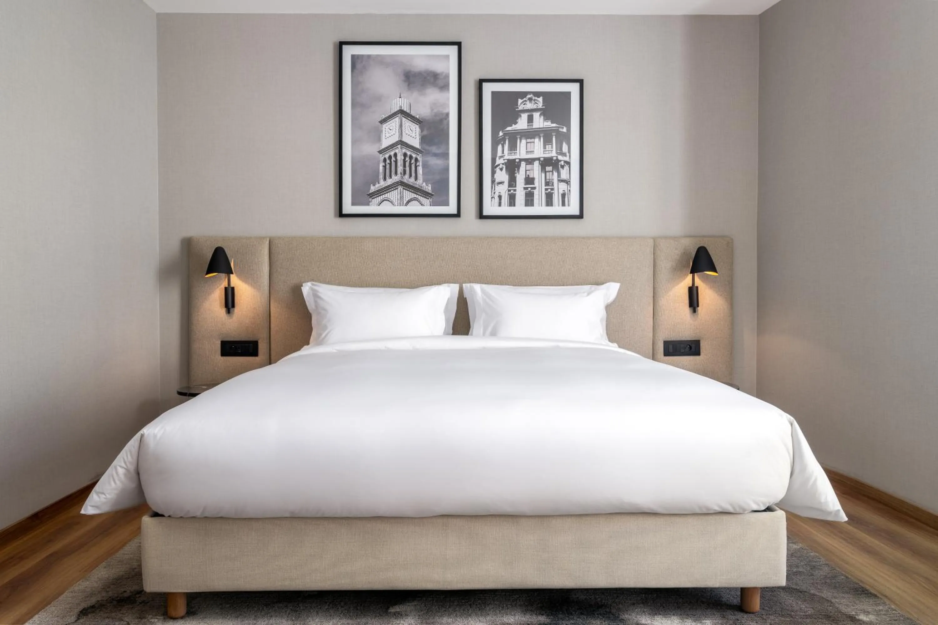 Bed in Radisson Hotel Casablanca Gauthier La Citadelle