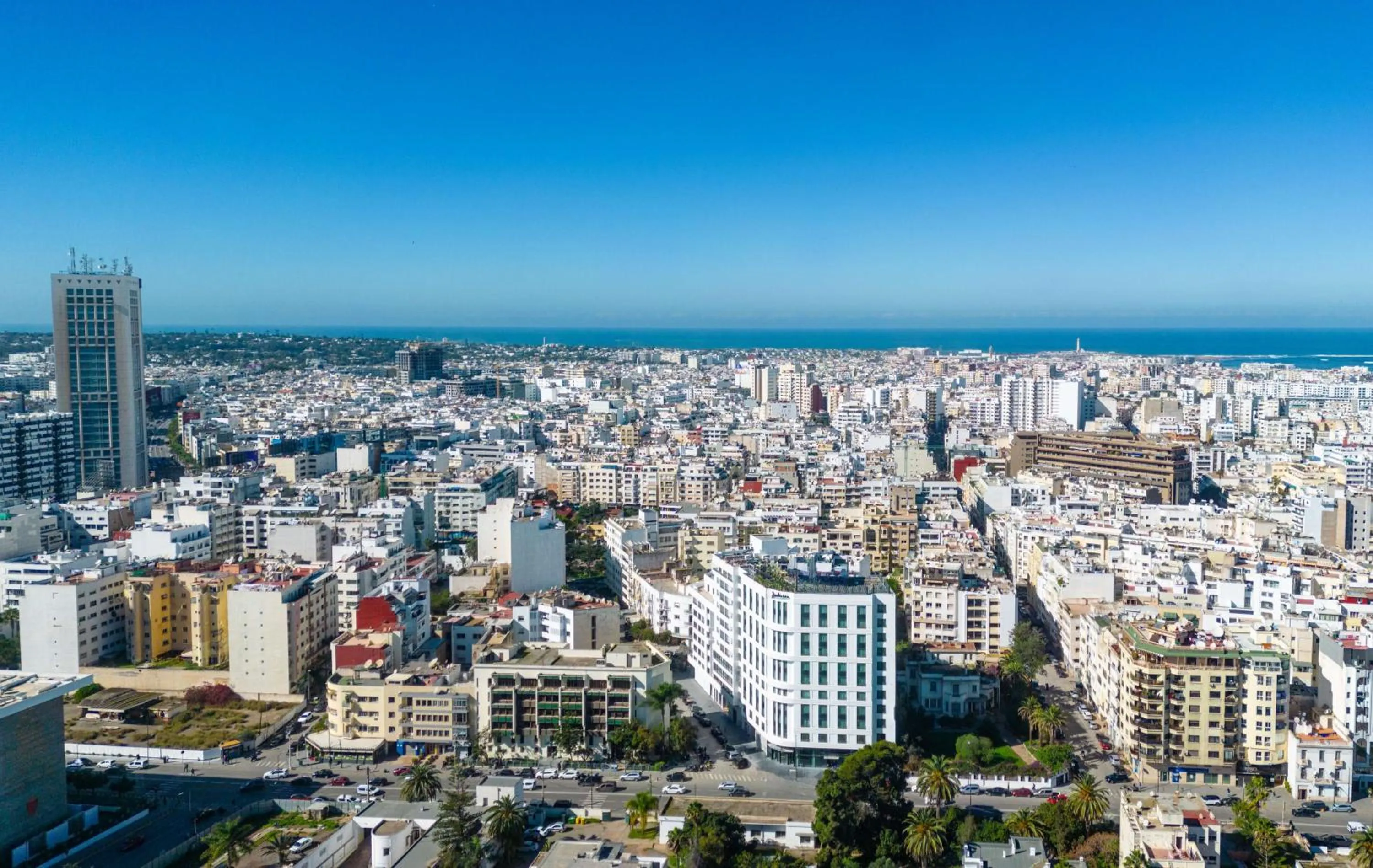 Property building in Radisson Hotel Casablanca Gauthier La Citadelle