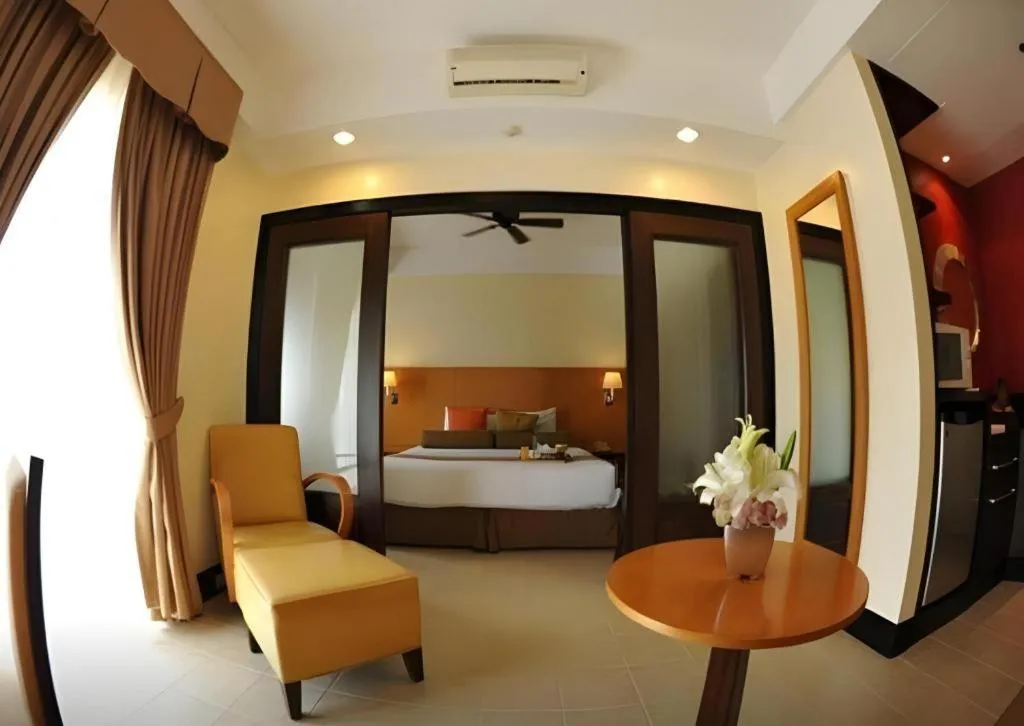 Bed in Pontefino Hotel and Residences