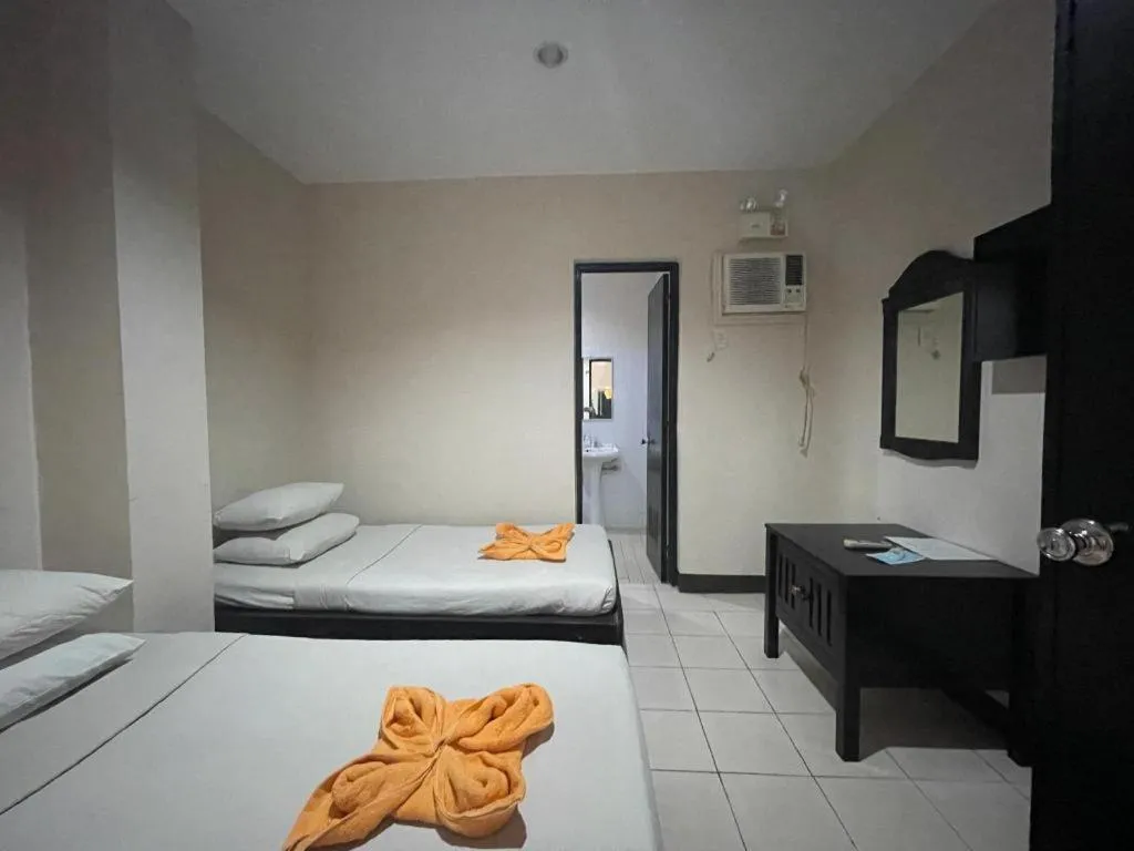 Bed in Boracay Travelodge Beach Resort