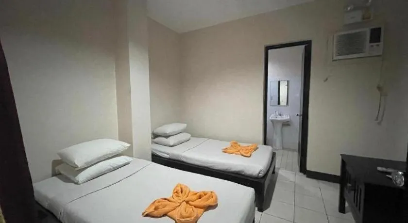 Bed in Boracay Travelodge Beach Resort