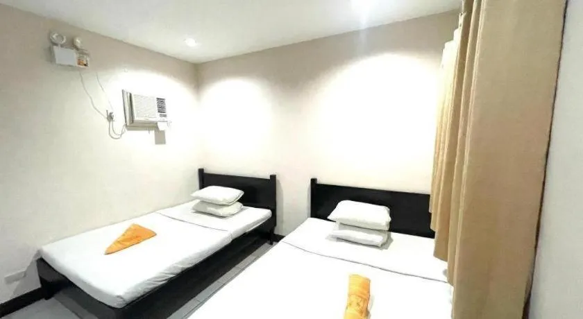 Bed in Boracay Travelodge Beach Resort