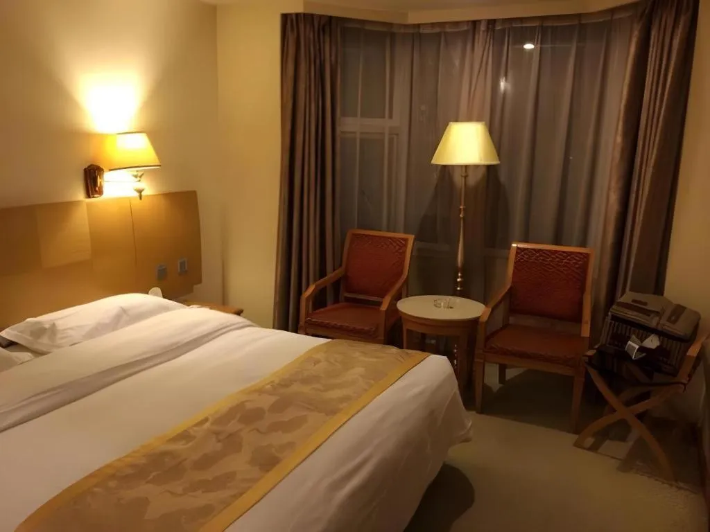 Bed in Greatwall Hotel - Zhengzhou