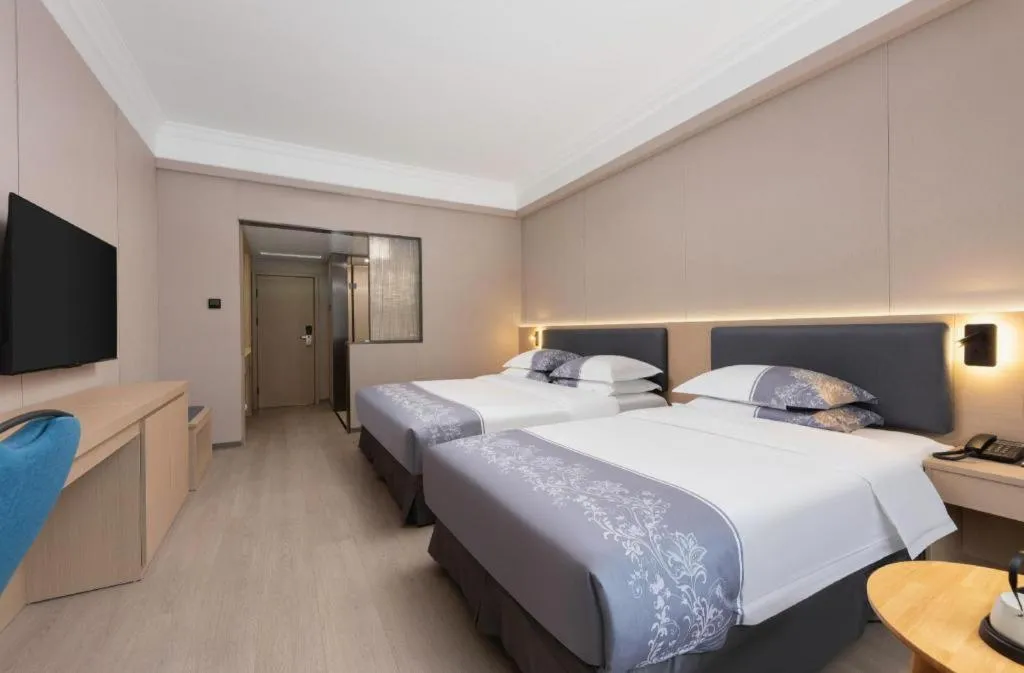 Bed in Greatwall Hotel - Zhengzhou