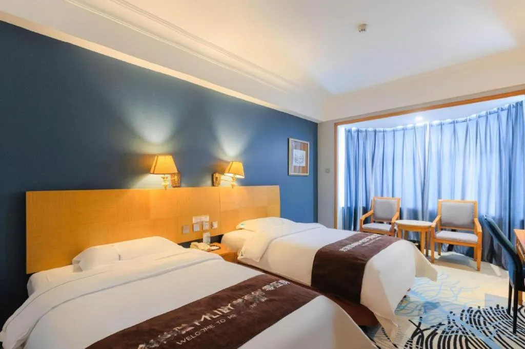 Bed in Greatwall Hotel - Zhengzhou