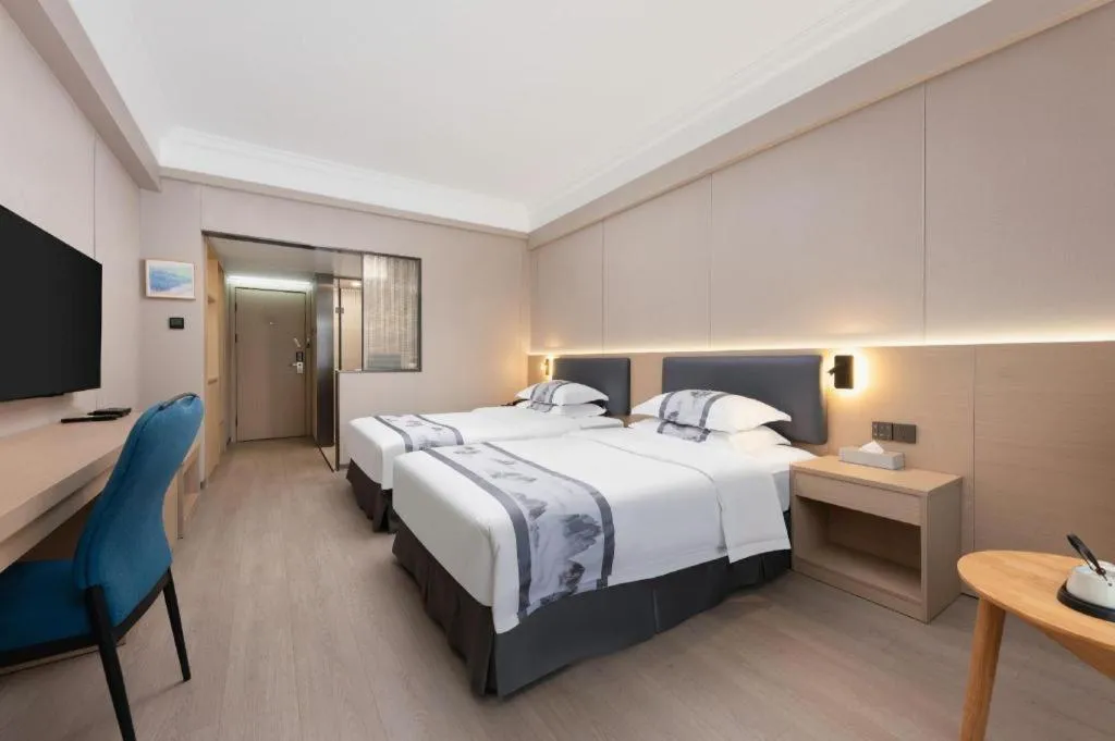 Bed in Greatwall Hotel - Zhengzhou