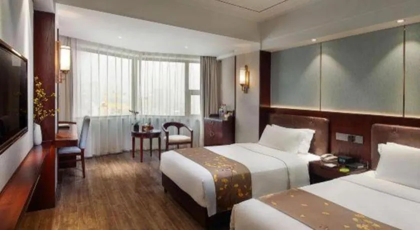 Bed in Xian Empress Hotel