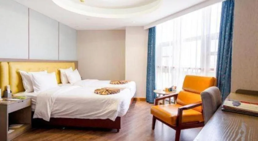 Bed in Xian Empress Hotel