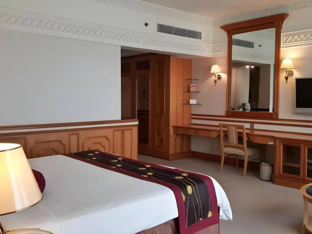 Bed in The Rizqun International Hotel