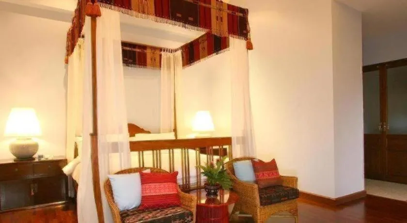 Bed in Baan Klang Wiang Hotel