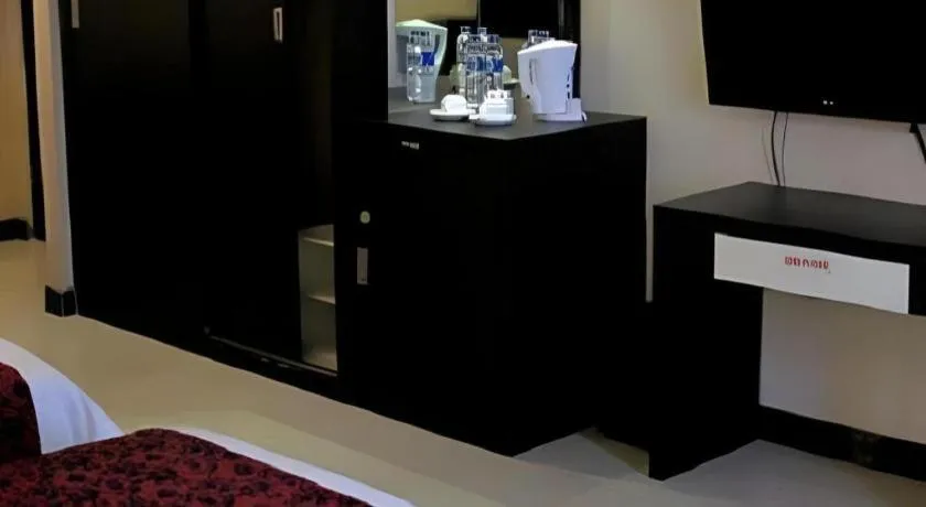 Bed in Grand Antares Hotel