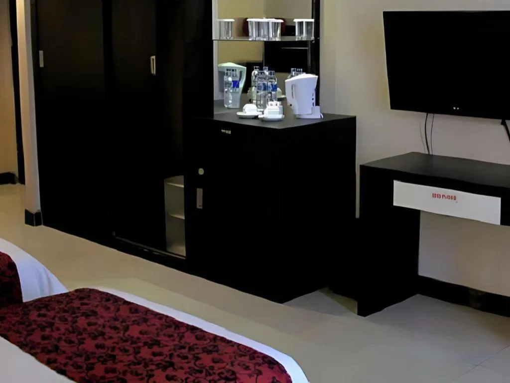 Bed in Grand Antares Hotel