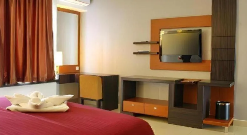 Bed in Travello Hotel Manado