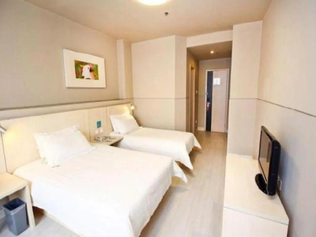 Bed in Jinjiang Inn E'ling Cultural and Creative Second Factory