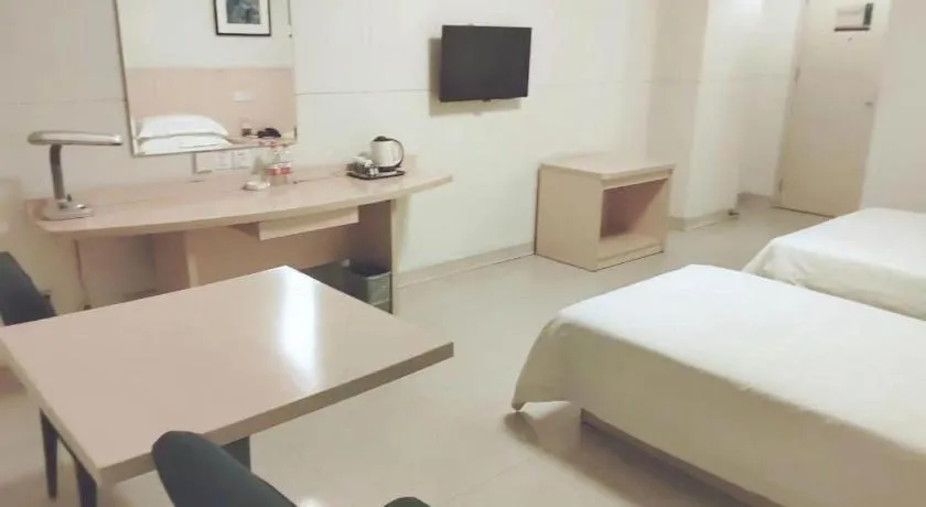 Bed in Jinjiang Inn E'ling Cultural and Creative Second Factory