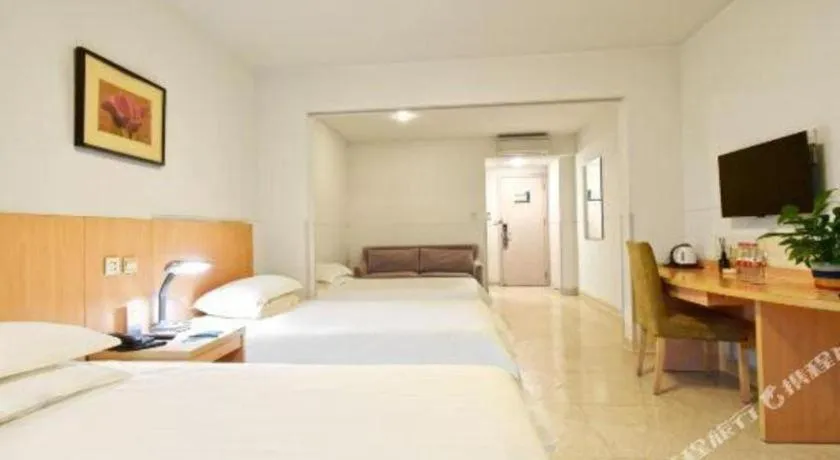 Bed in Jinjiang Inn E'ling Cultural and Creative Second Factory