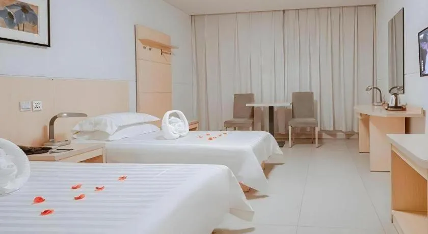 Bed in Jinjiang Inn E'ling Cultural and Creative Second Factory