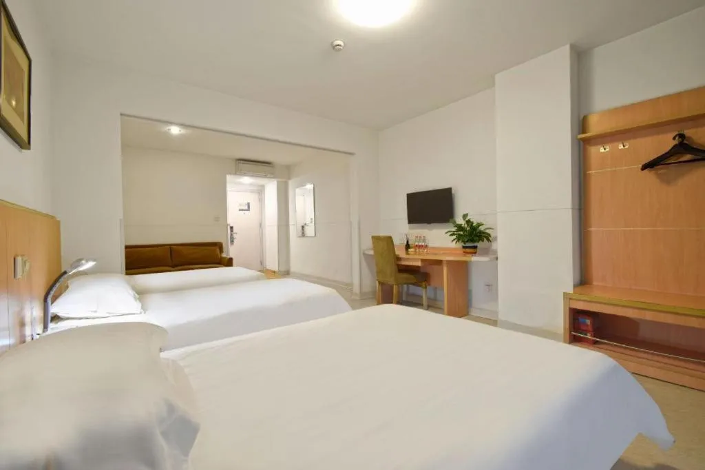 Bed in Jinjiang Inn E'ling Cultural and Creative Second Factory