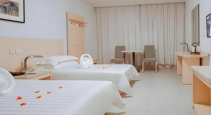 Bed in Jinjiang Inn E'ling Cultural and Creative Second Factory